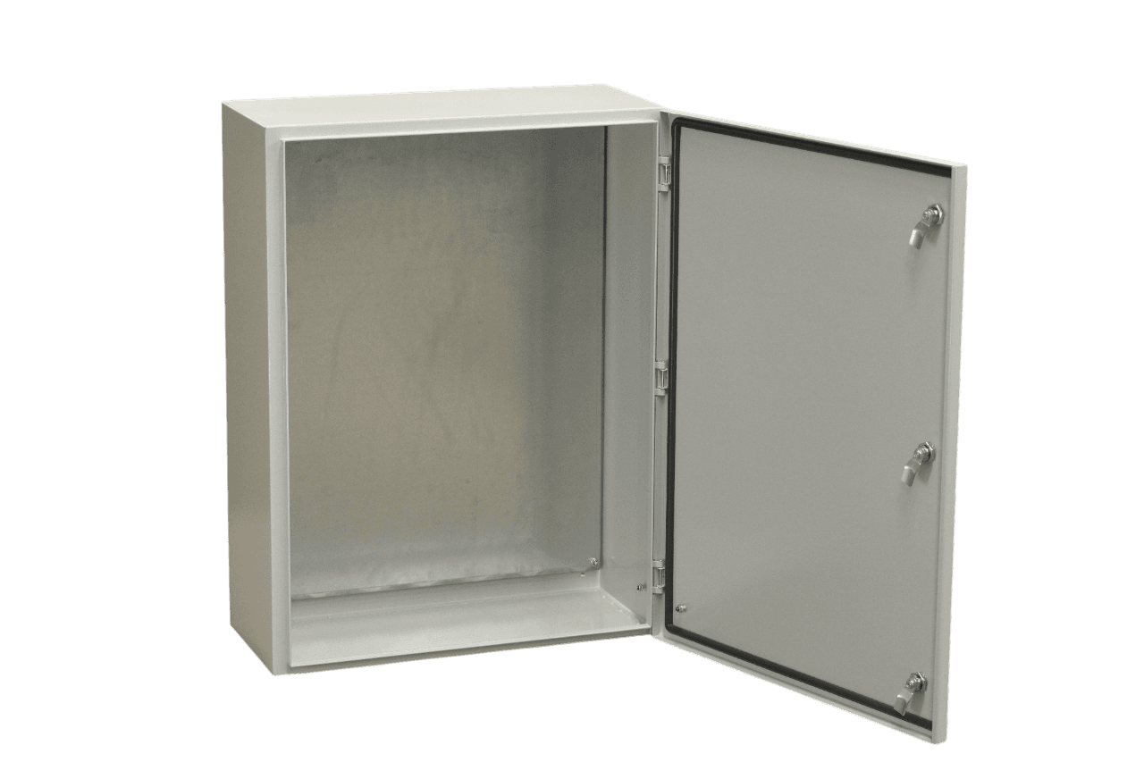 DEKraft Корпус металлический ЩРНМ (ЩМП) IP55 395х310х220 RAL7035 — миниатюра 10