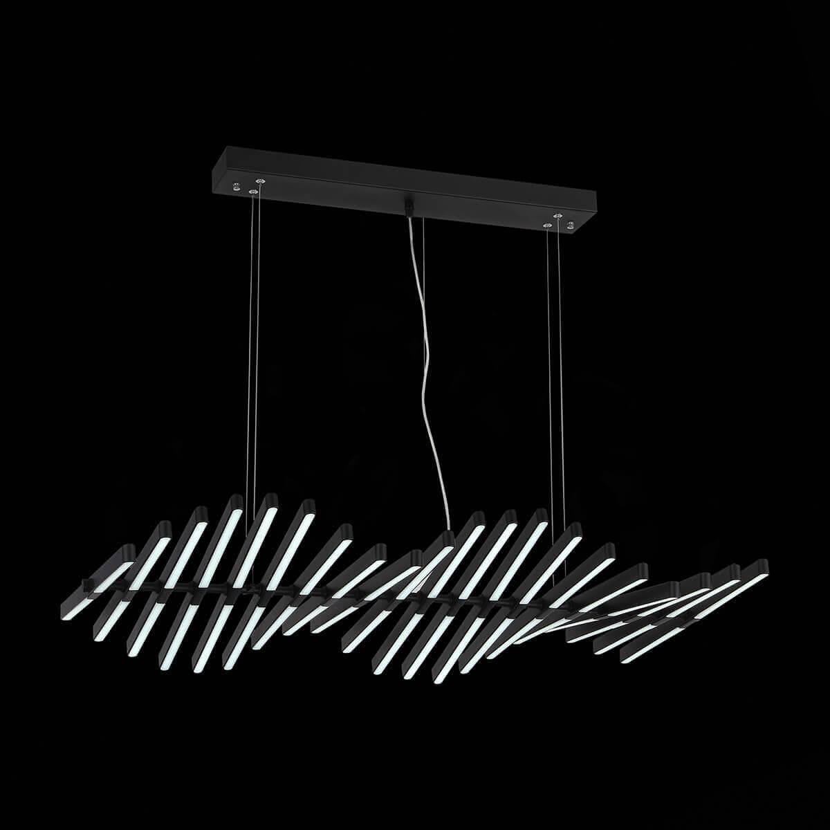 ST Luce SLD001.403.20 Люстра подвесная Черный/Черный, Белый LED 20*5W — миниатюра 4