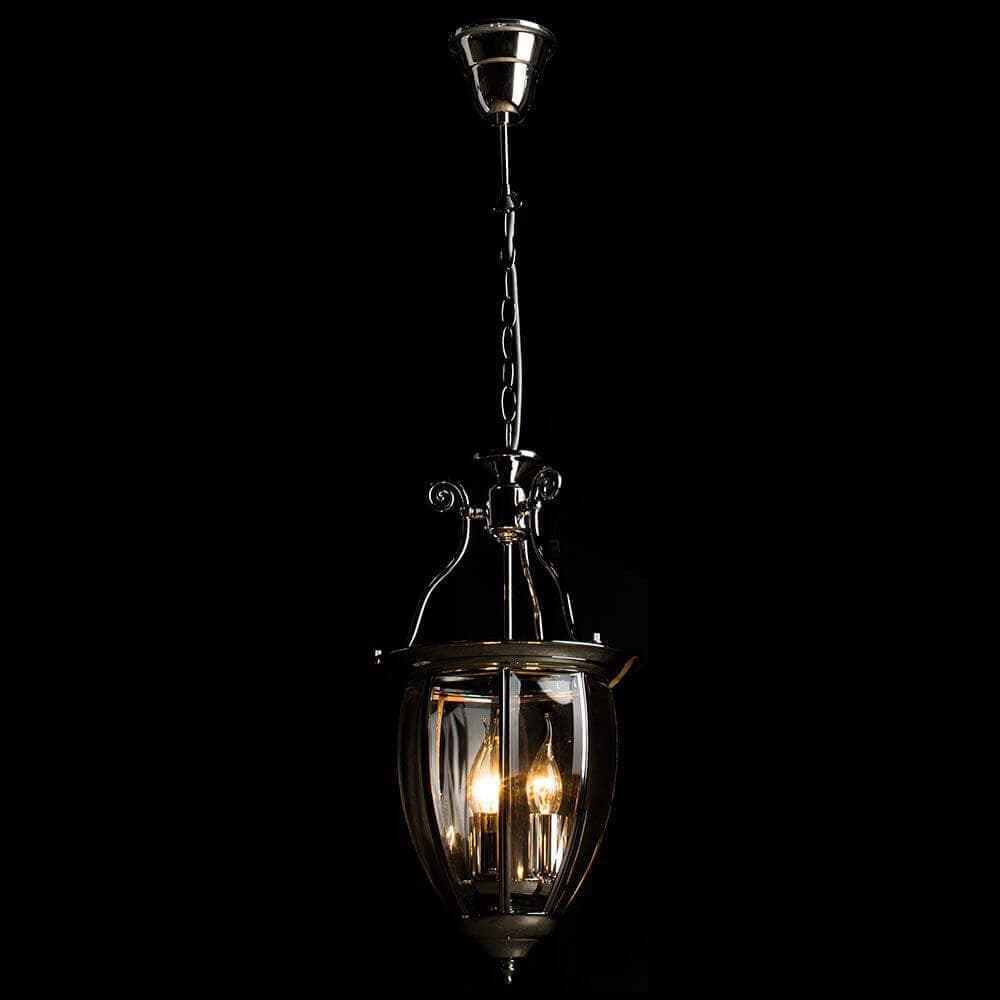 Arte Lamp Rimini Хром/Прозрачный Светильник подвесной 60W E14 A6509SP-3CC — миниатюра 5