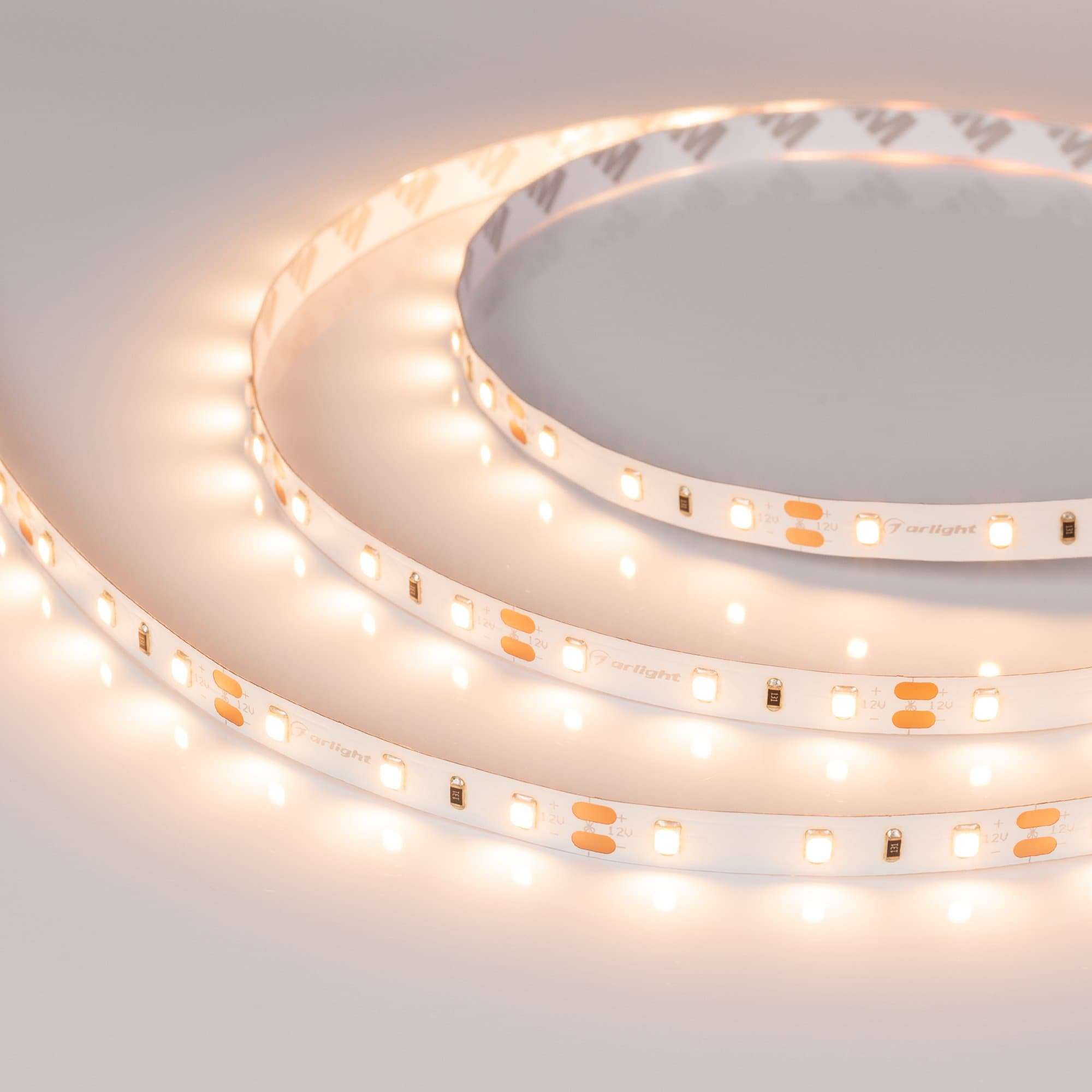 Arlight Светодиодная лента RT 2-5000 12V Warm3000 (2835, 300 LED, CRI98) (7.2 Вт/м, IP20) 021406(1) — миниатюра 4