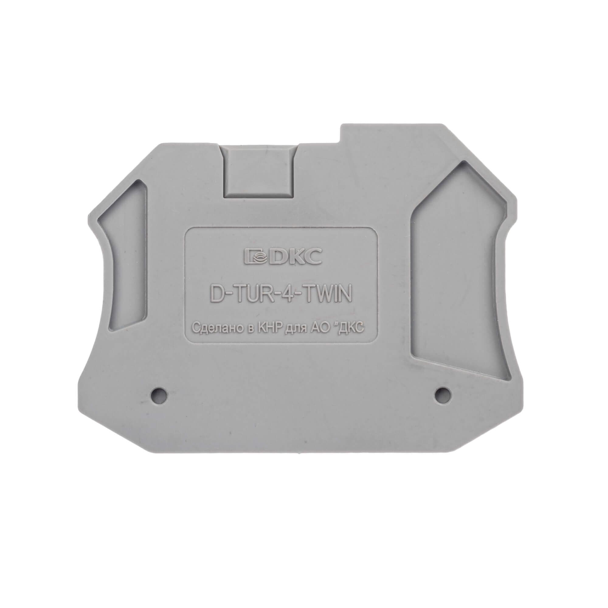 DKC Nuputuk Изолятор торцевой для клеммы TUR-4-TWIN