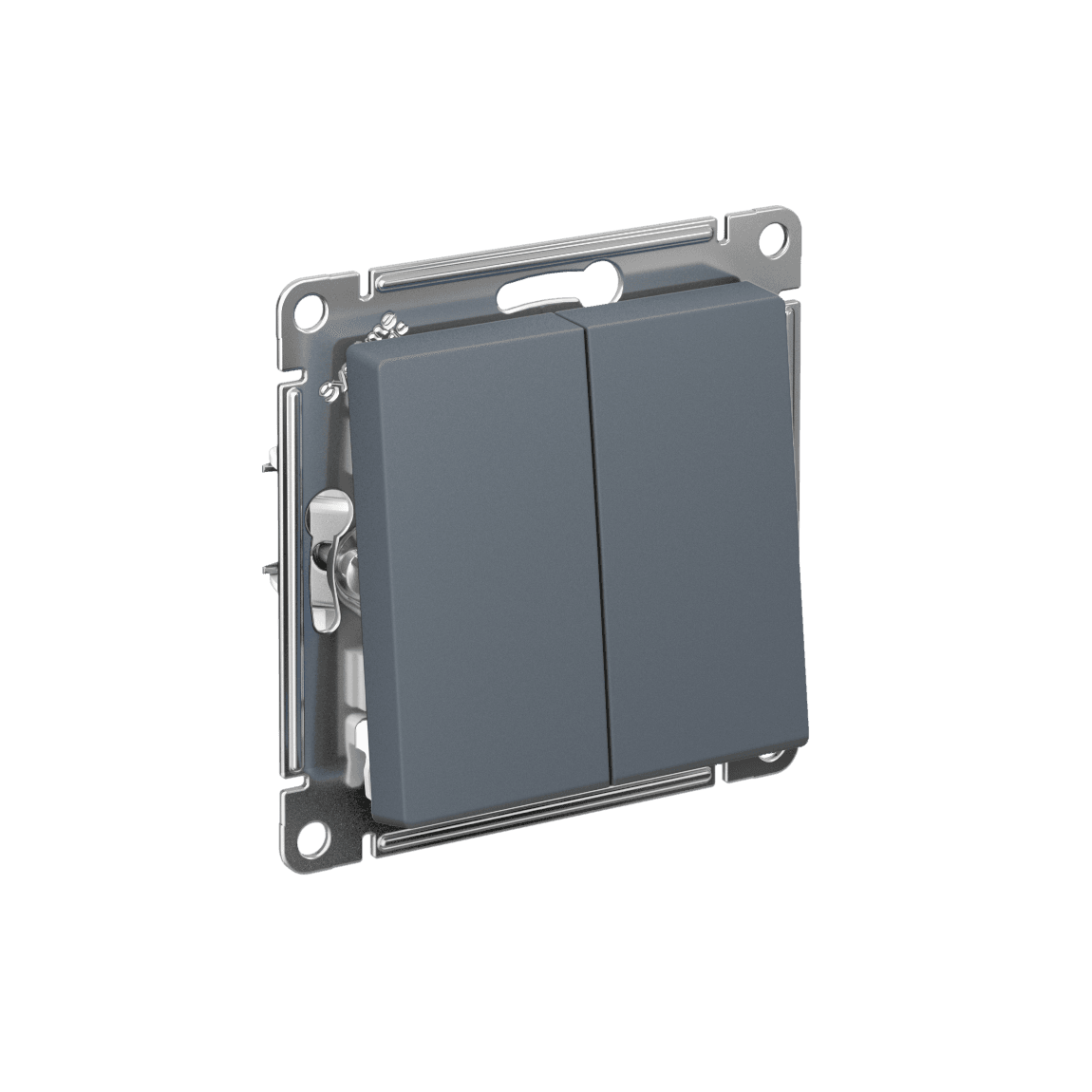 Systeme Electric AtlasDesign Грифель Выключатель 2-клавишный, сх.5, 10АХ, мех., быстрозажим. клем.