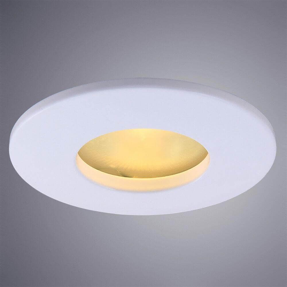 Arte Lamp Aqua Белый Светильник точечный встаиваемый 1x50W 1xGU10 A5440PL-1WH — миниатюра 2