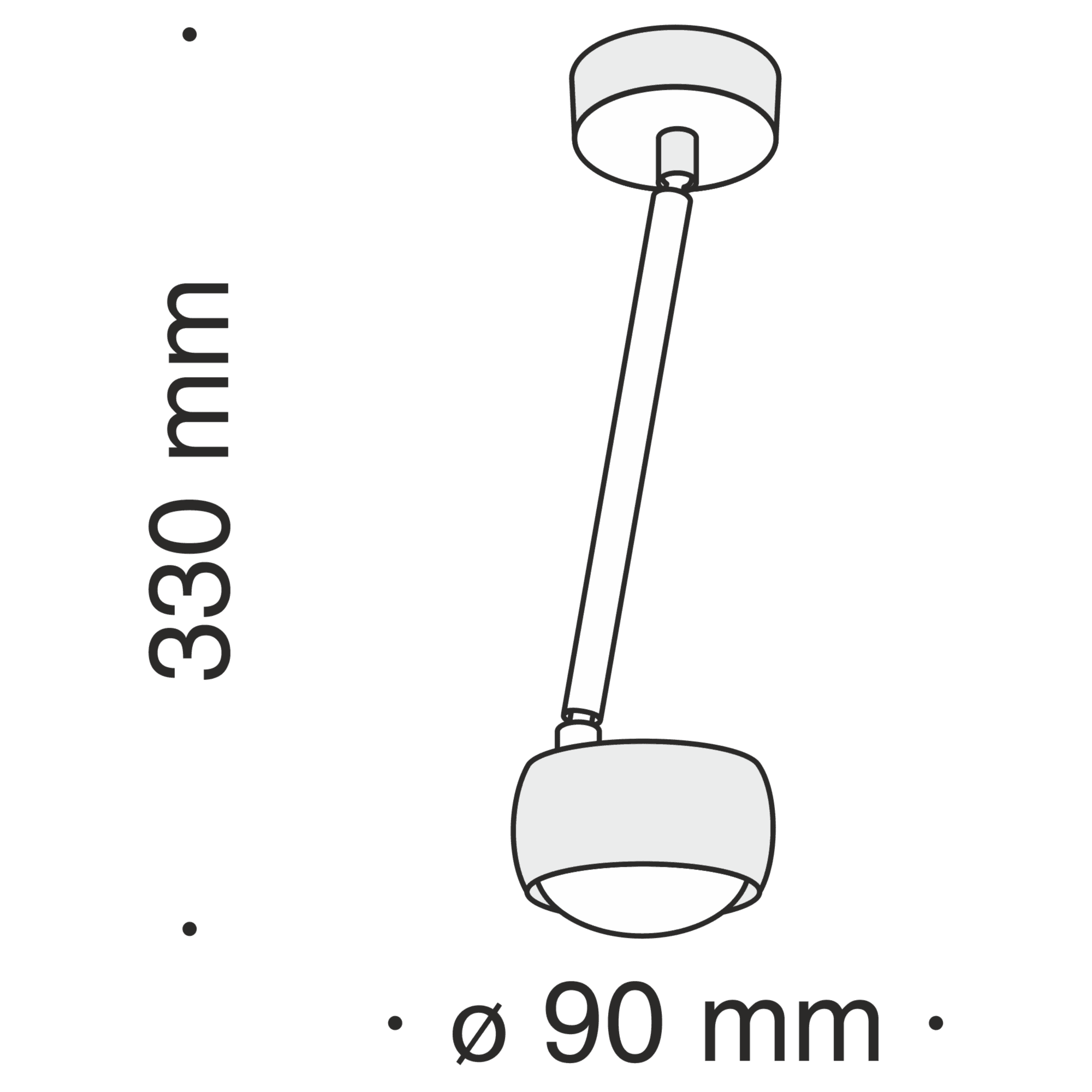 Maytoni Technical Lens Белый Потолочный светильник MOD072CL-L8W3K — миниатюра 6