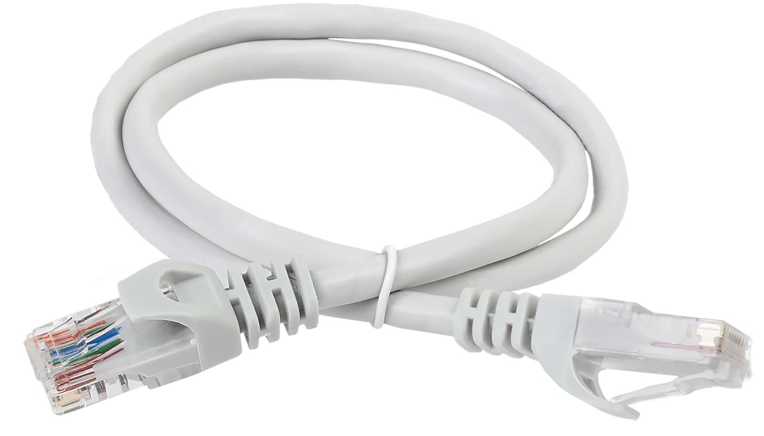 IEK ITK Коммутационный шнур (патч-корд), кат.5Е UTP, 0,5м, серый PC01-C5EU-05M
