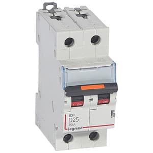 Legrand DX3 Автоматический выключатель 2P 25A (D) 25кА 409822 — миниатюра 2