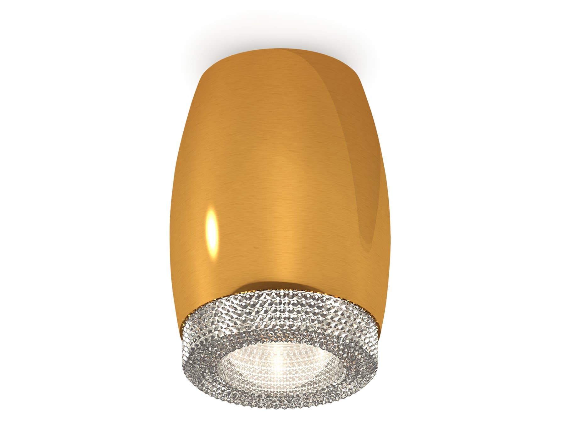 Ambrella Комплект накладного светильника XS1125010 PYG/CL золото желтое полированное/прозрачный MR16 GU5.3 (C1125, N7191) — миниатюра 1
