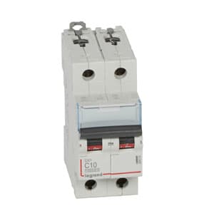 Legrand DX3 Автоматический выключатель 2P 10A (С) 10kA/16kA 409200 — миниатюра 2