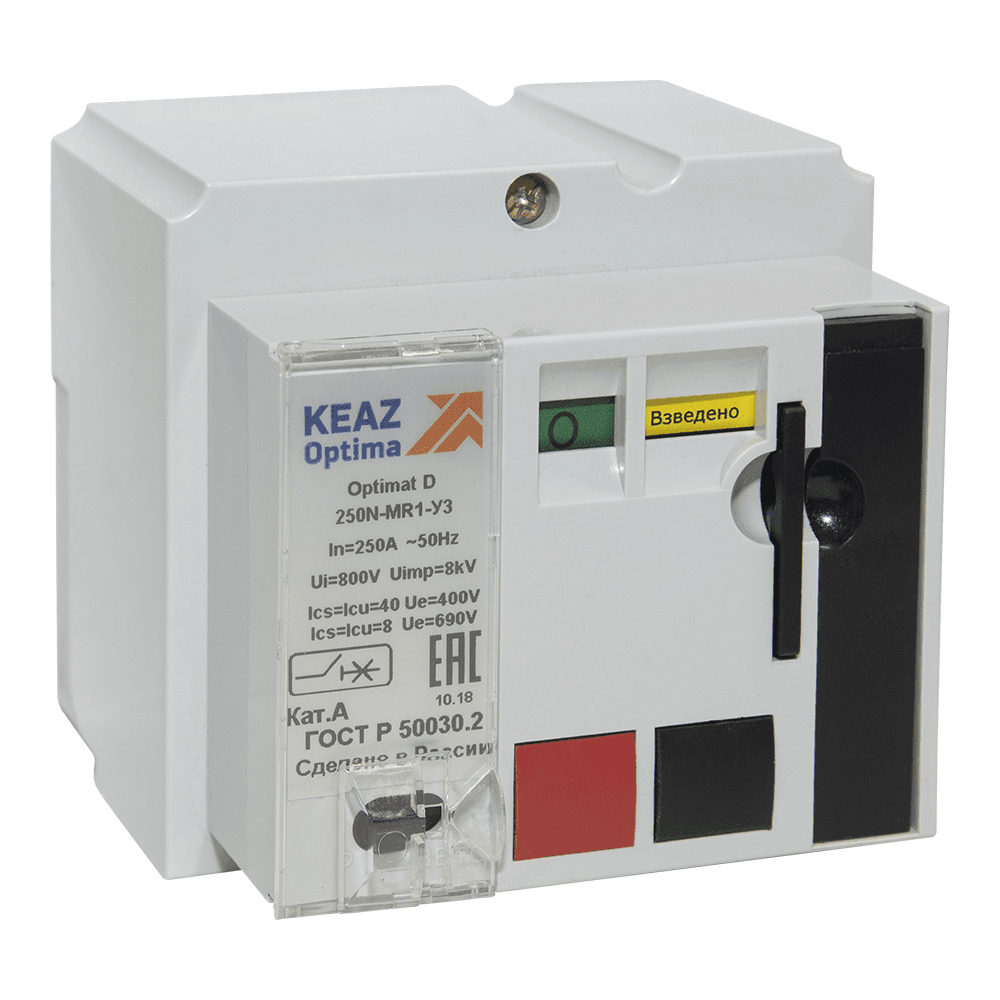 КЭАЗ Привод двигательный OptiMat D100...250-230AC-УХЛ3