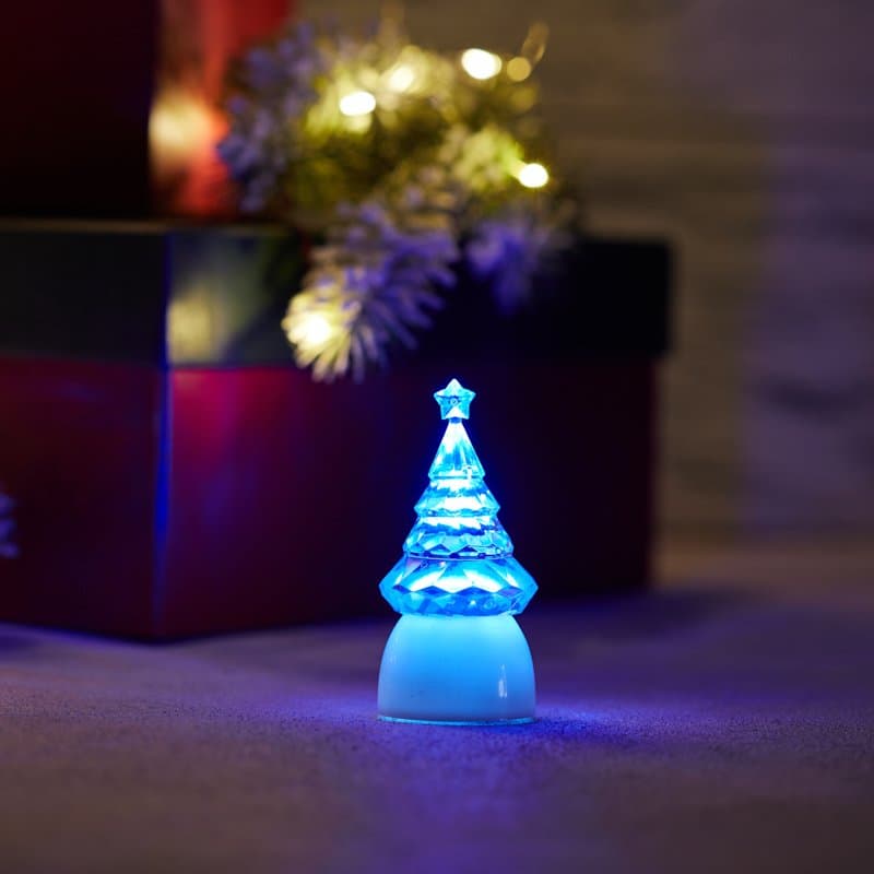 NEON-NIGHT Фигура светодиодная на подставке "Ёлочка Кристалл", RGB 501-051
