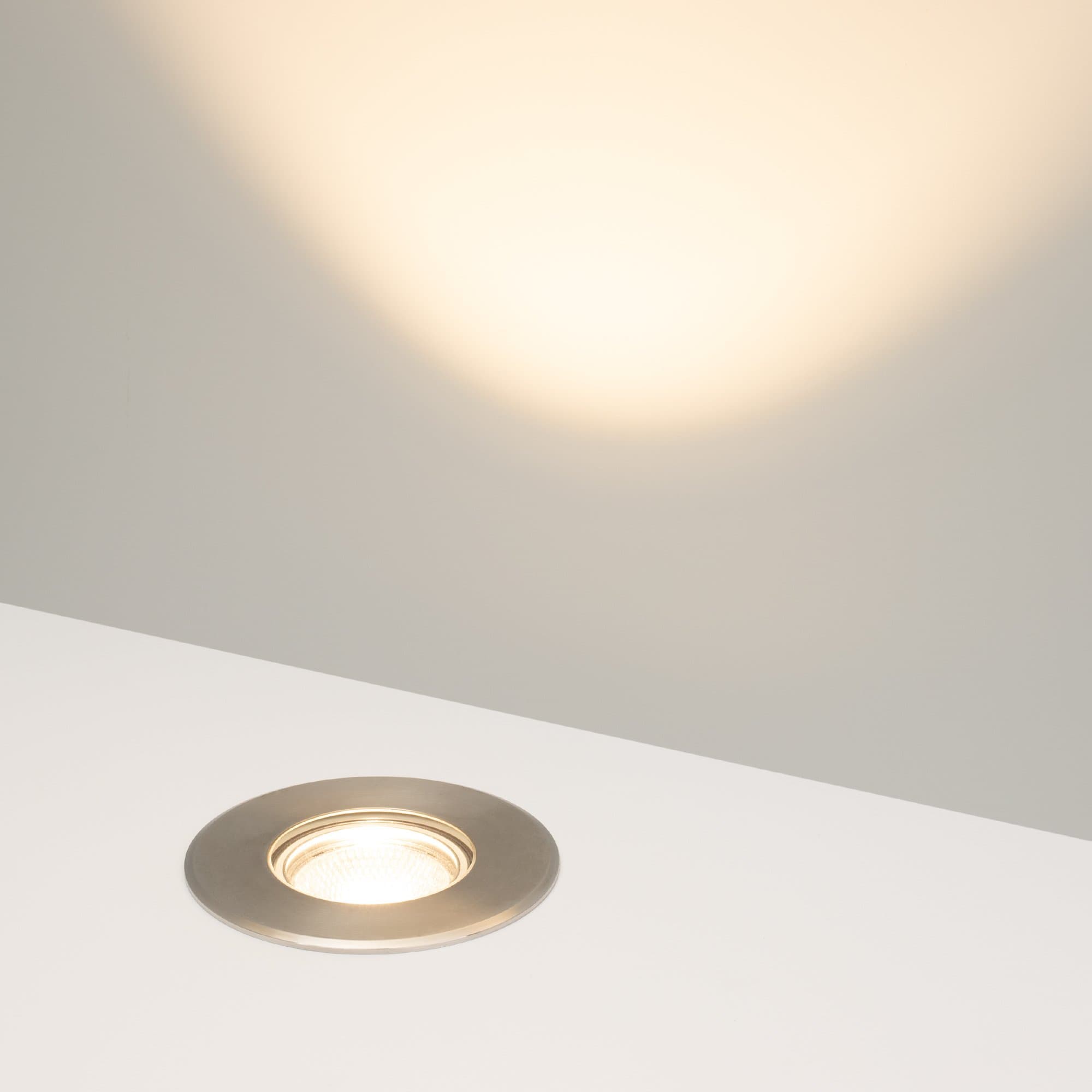 Arlight Светильник LTD-GROUND-R110-15W Warm3000 (SL, 20 deg, 230V) (IP67 Металл, 3 года) 026450(1) — миниатюра 2