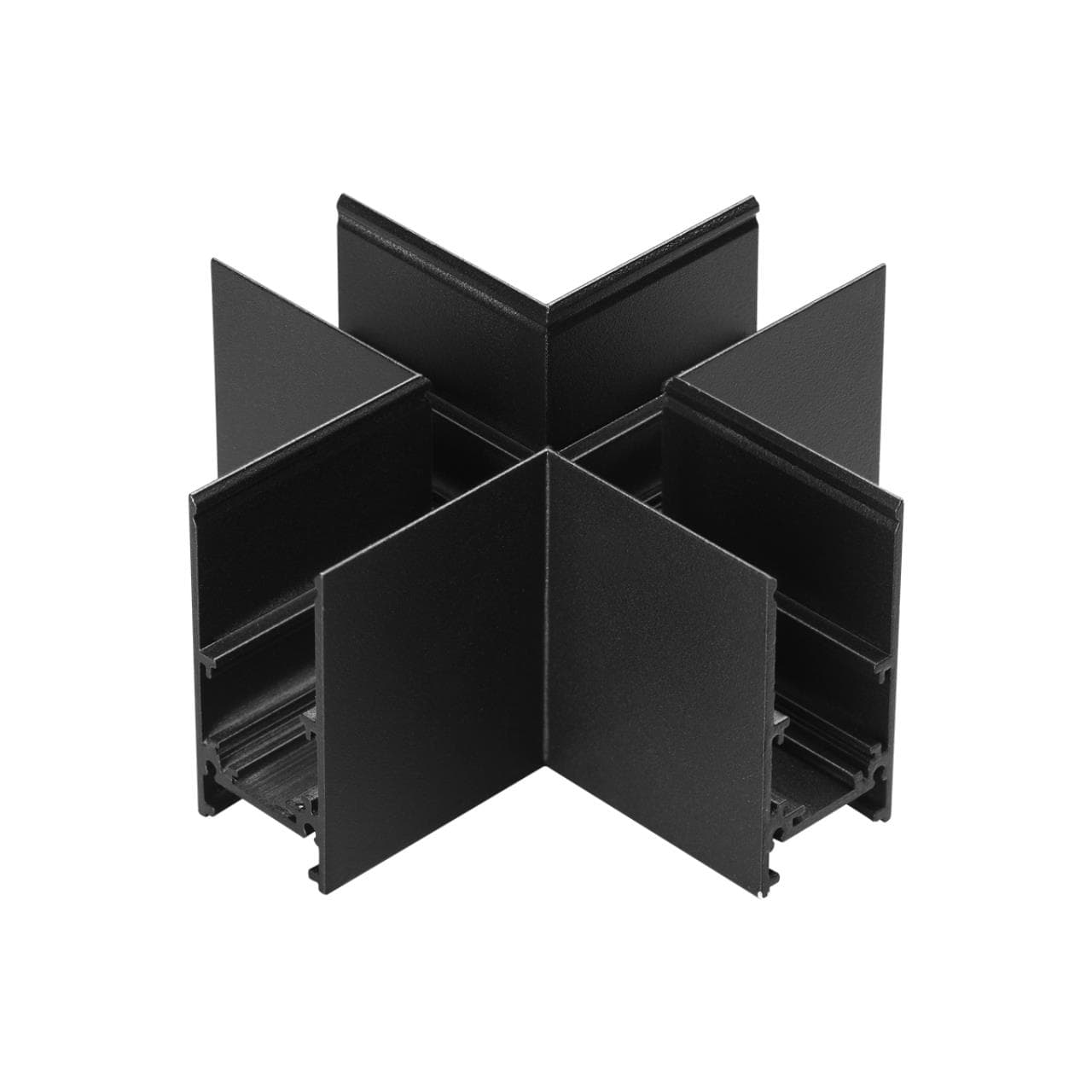 Novotech 135172 SHINO NT23 000 черный Соединитель для низковольтного шинопровода "X-образный" IP20 FLUM