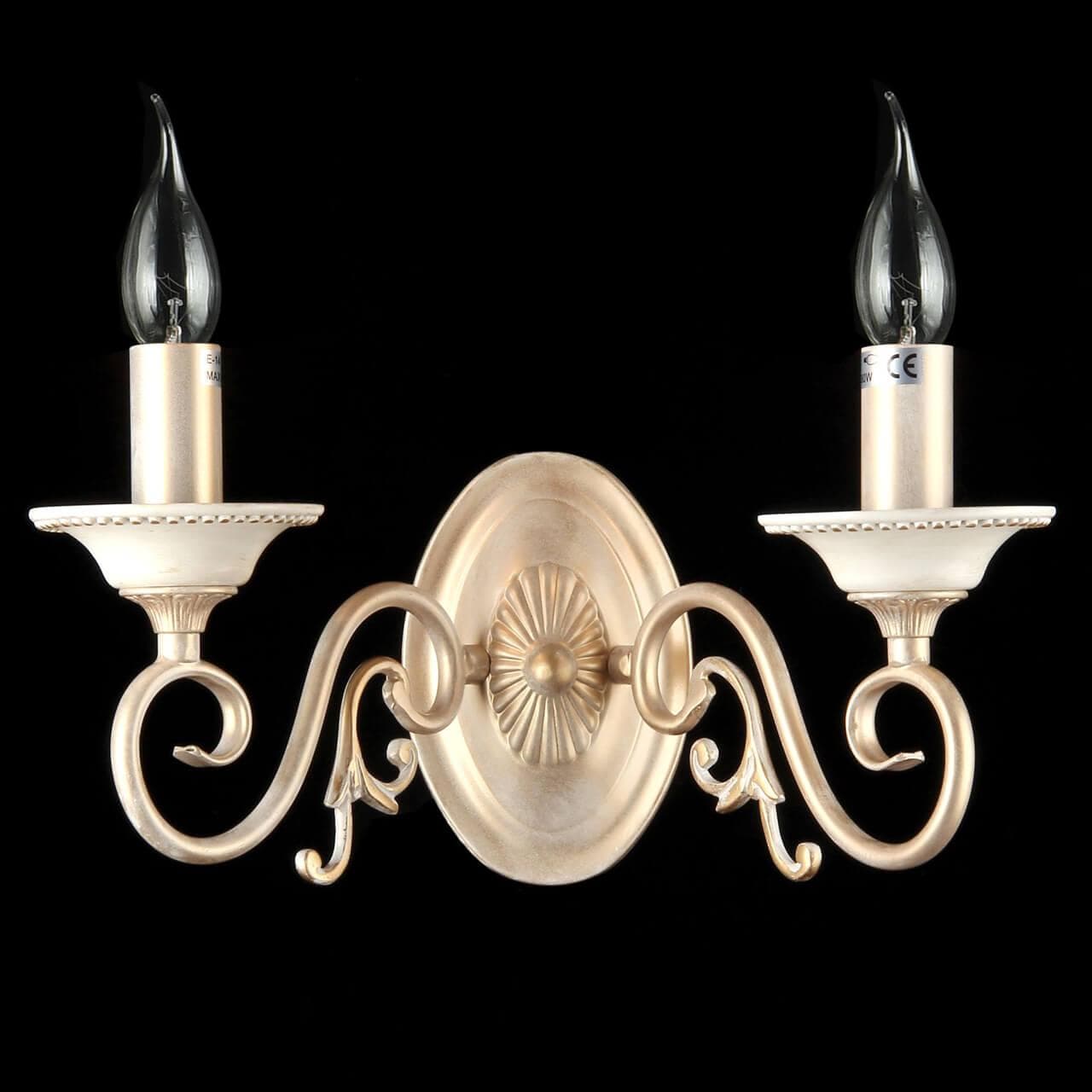 Maytoni Elegant Perla Кремовый с Золотом Бра 2xE14 60W ARM337-02-R — миниатюра 8