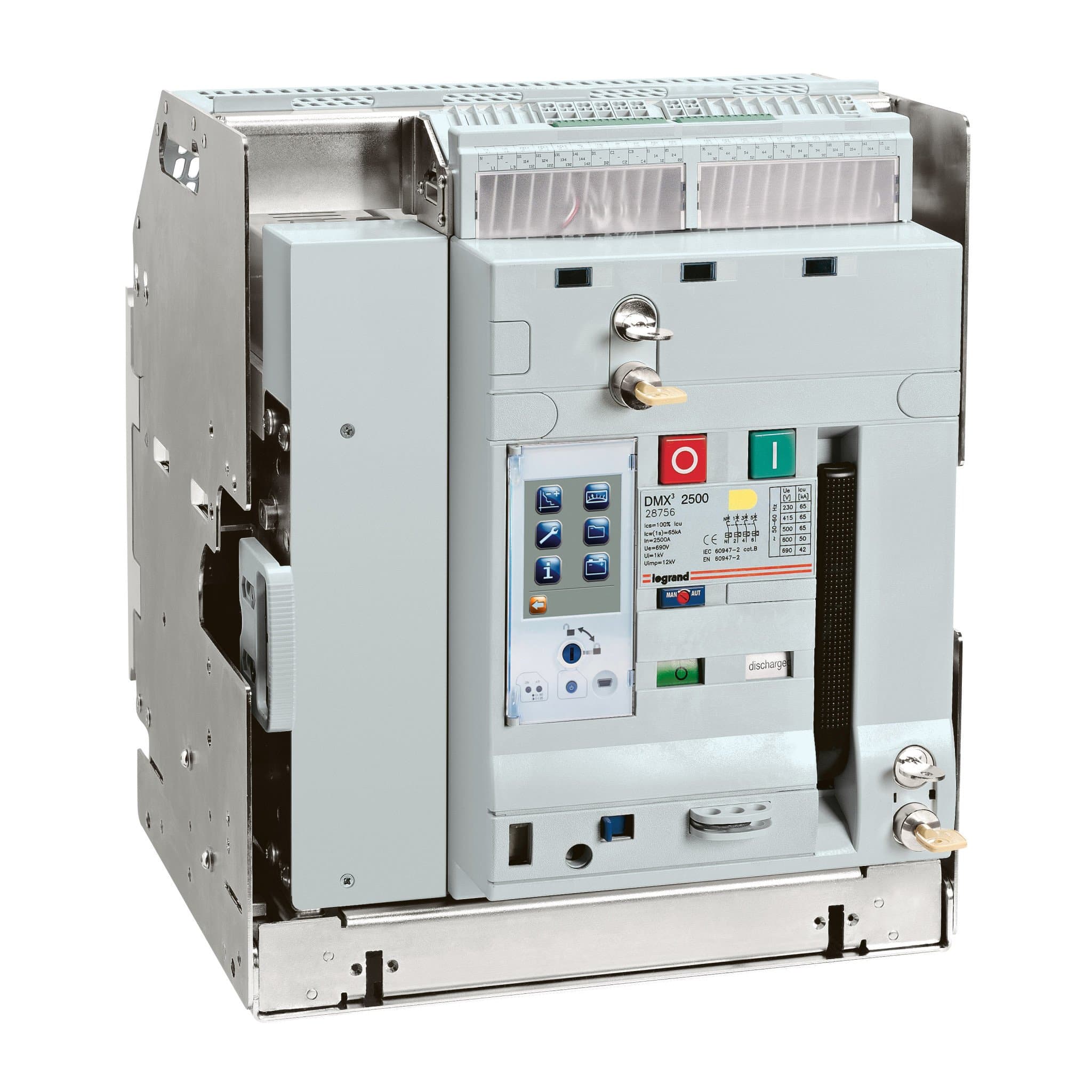 Legrand DMX3-H 2500 Автоматический выключатель выкатной 4P, 2500 A, 65 кА, тип 1 028756 — миниатюра 1