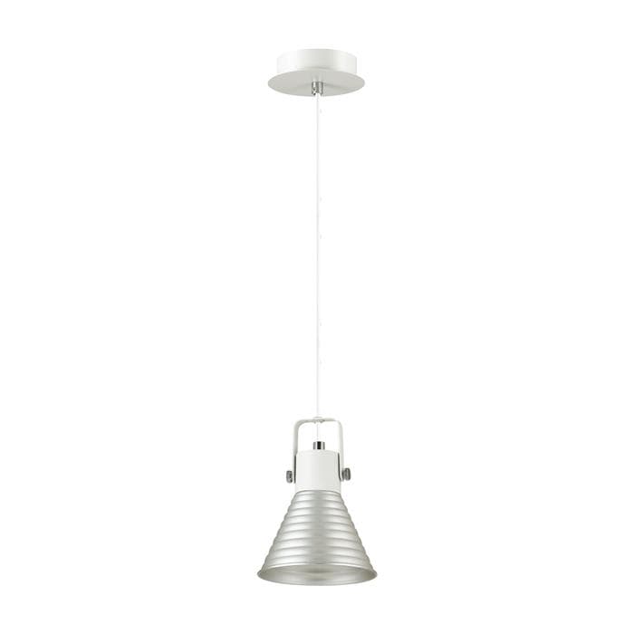 Lumion 3788/1 LN19 079 матовый белый, серебряный Подвес E14  1*40W 220V OLLIE