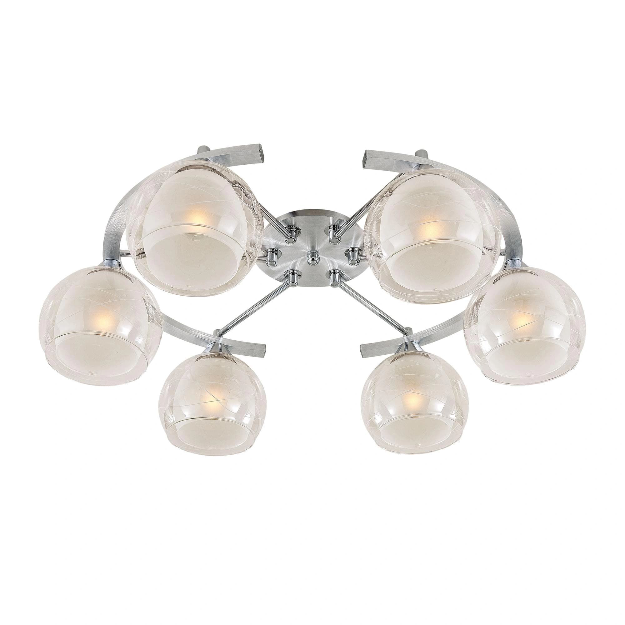 Citilux CL157162 Буги Алюм+Хром Светильник Люстра