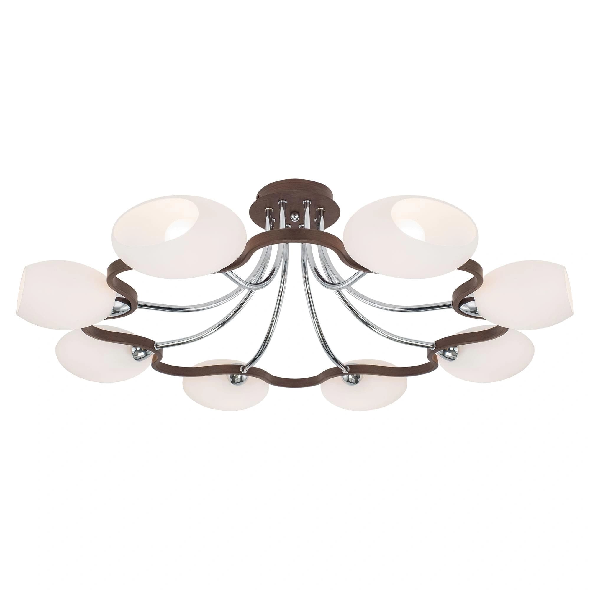 Citilux CL131181 Октава Хром+Венге Светильник Люстра