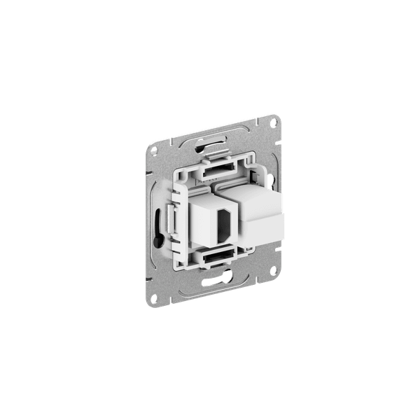 EKF Механизм розетки HDMI+RJ45 (cat5), чёрный Эпика — миниатюра 4