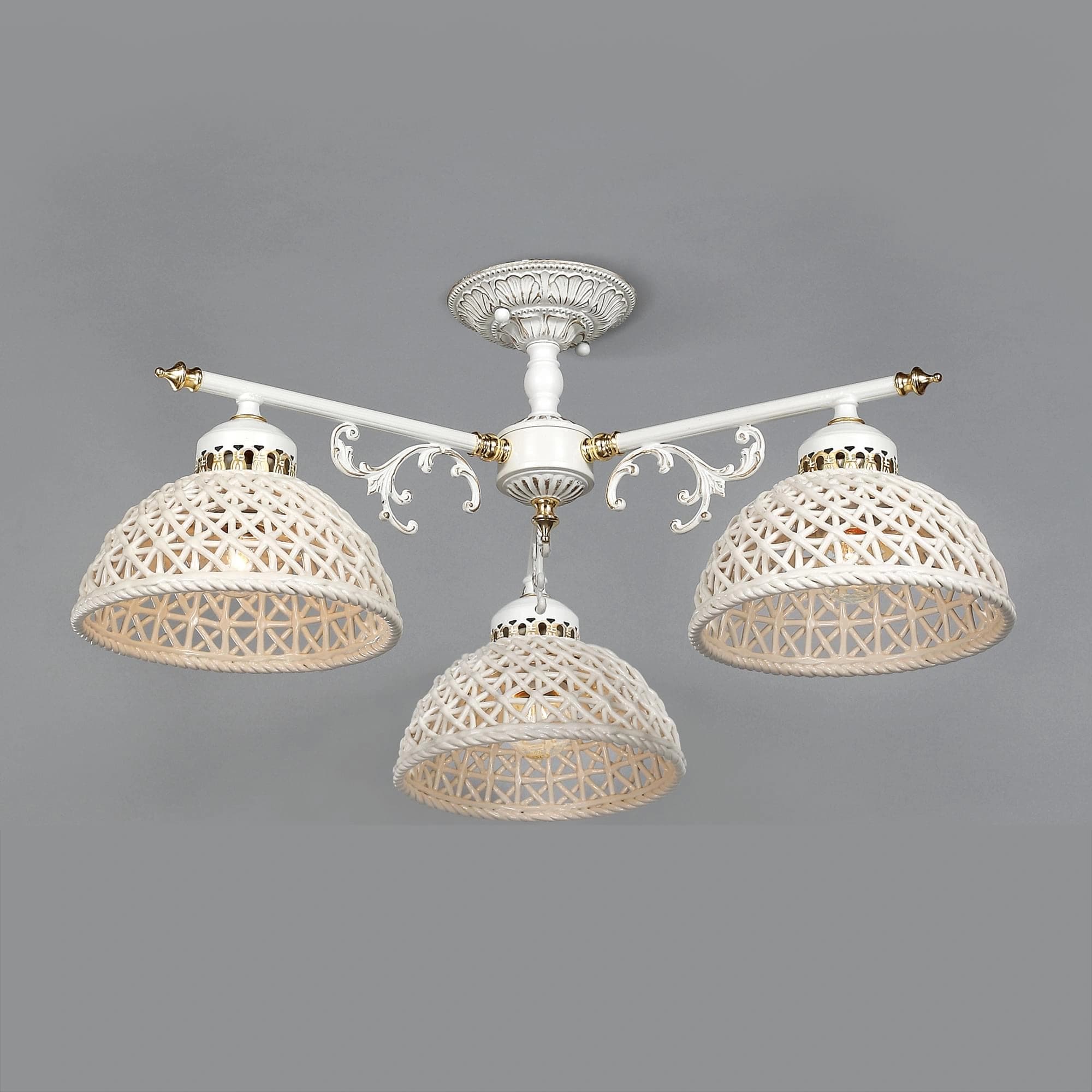 Citilux CL415231 Трензадо Белый Светильник Люстра — миниатюра 2