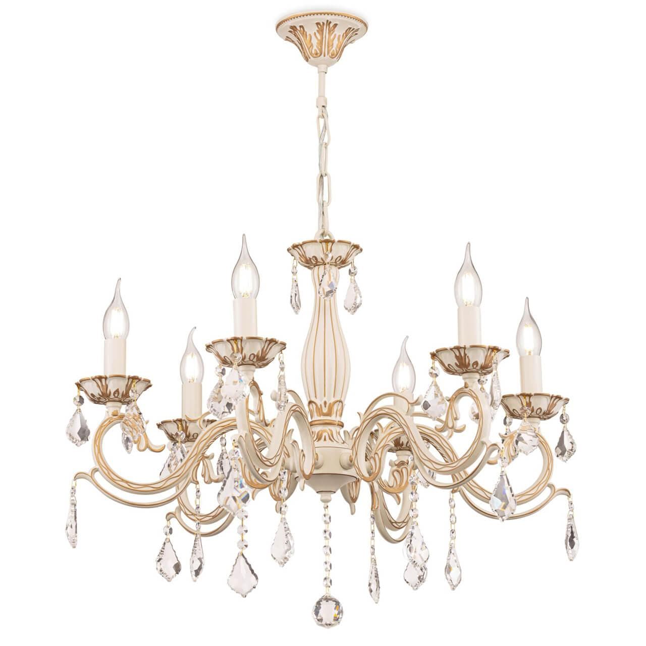 Maytoni Elegant Bronze Бежевый Люстра 6xE14 60W ARM245-06-W — миниатюра 13