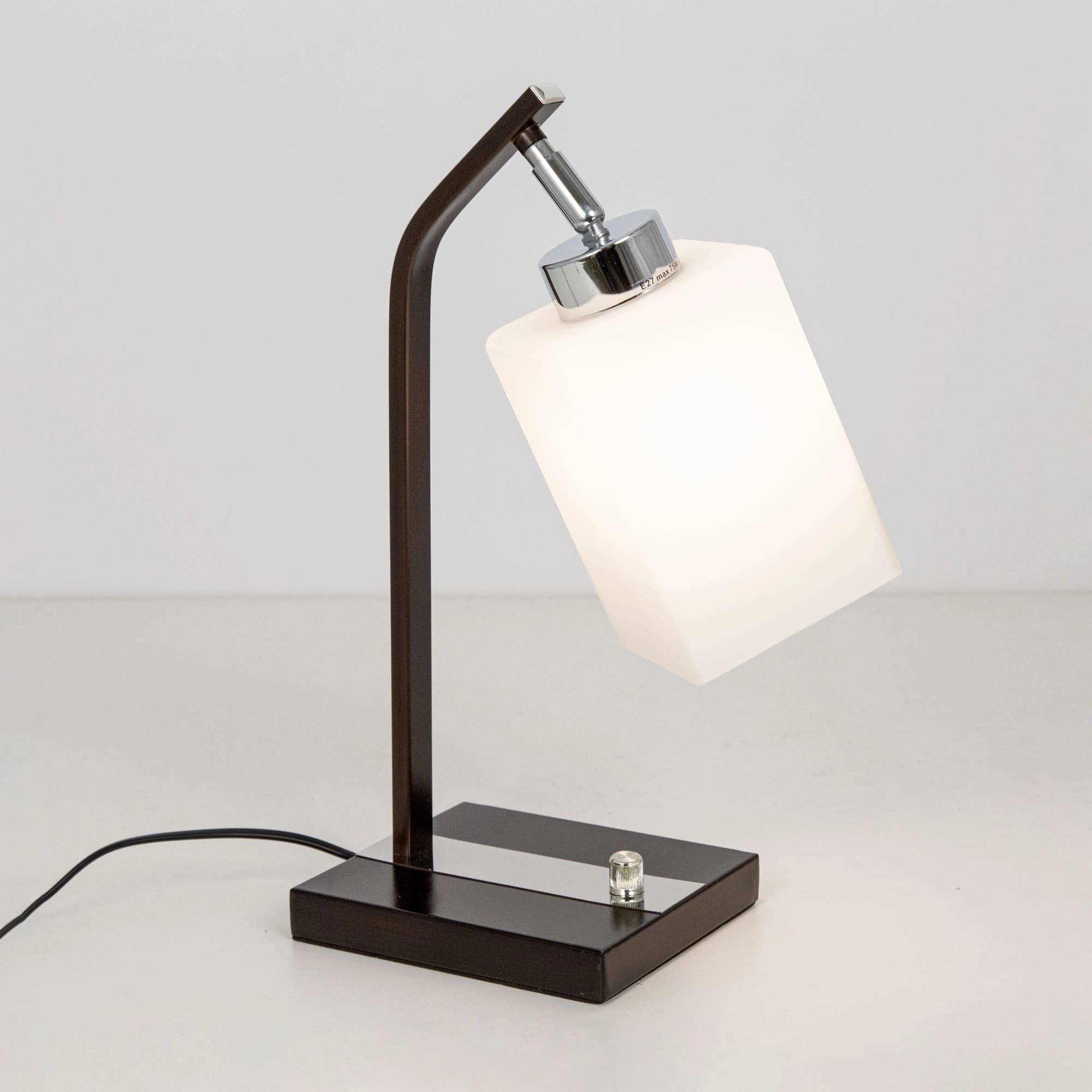 Citilux CL123811 Маркус Хром+Венге Светильник Настольный — миниатюра 2