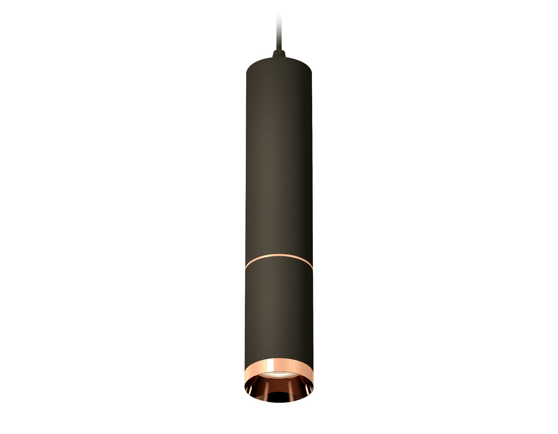 Ambrella Комплект подвесного светильника XP6323030 SBK/PPG черный песок/золото розовое полированное MR16 GU5.3 (A2302, C6356, A2063, C6323, N6135) — миниатюра 1