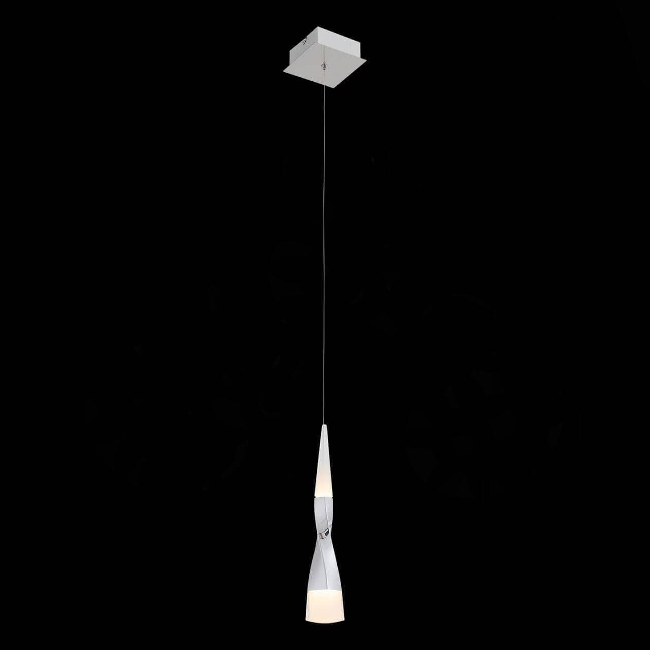 ST LUCE SL405.103.01 Подвес  Хром/Хром, Белый LED 1*7W — миниатюра 2