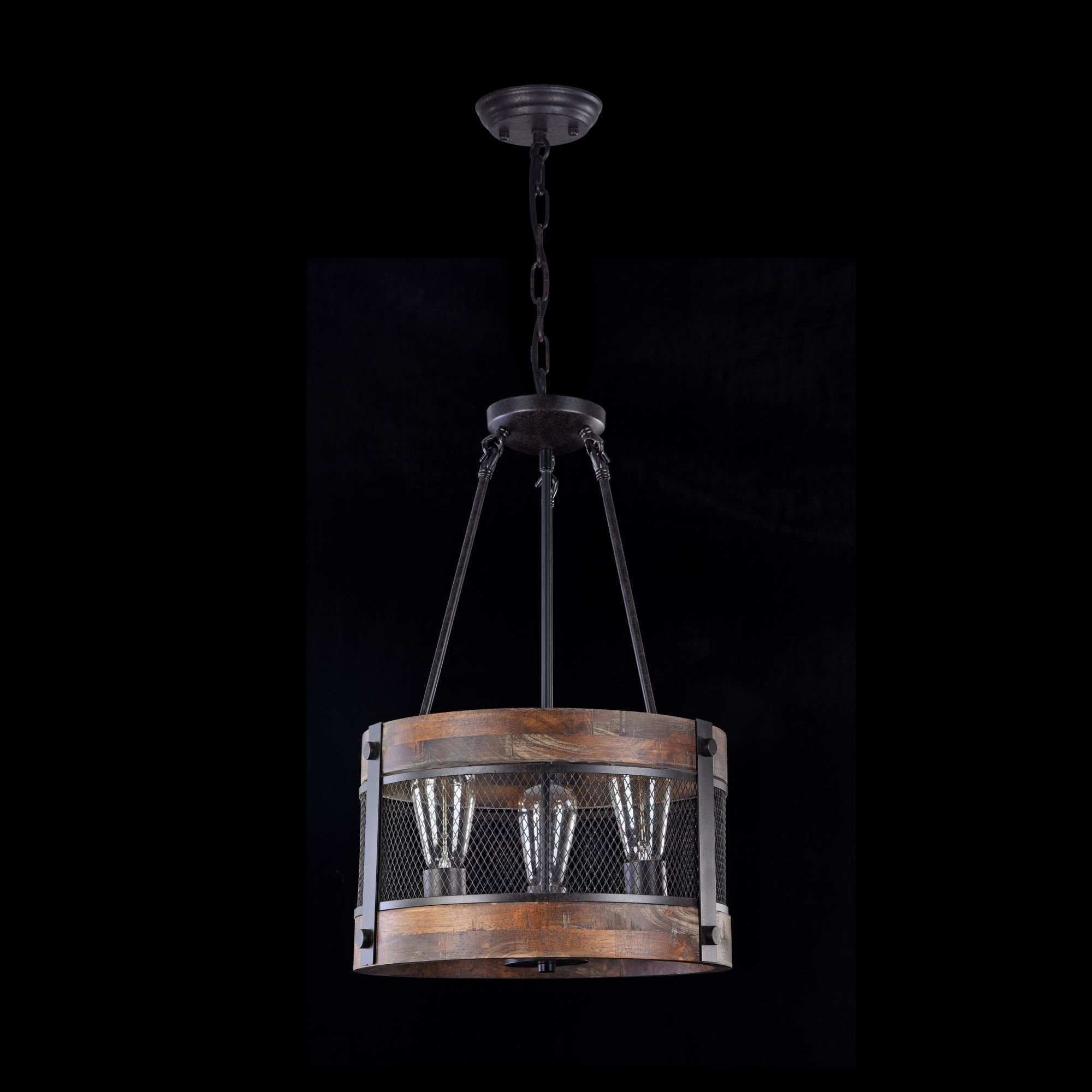 Freya Loft Vittoria Черный Подвесной светильник E27 60W FR4561-PL-03-B — миниатюра 6