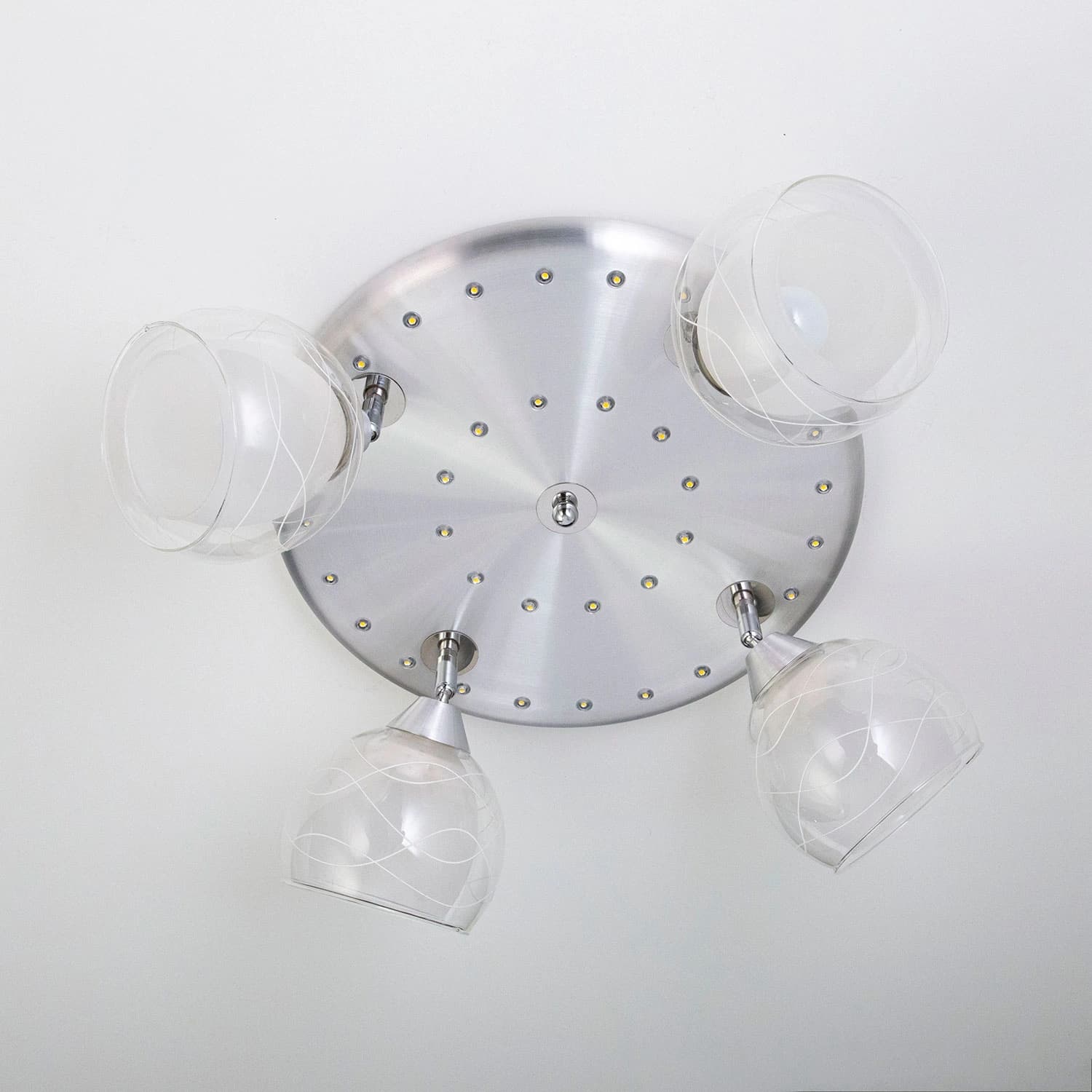 Citilux CL158142 Самба+LED Алюм+Хром Светильник Люстра — миниатюра 9