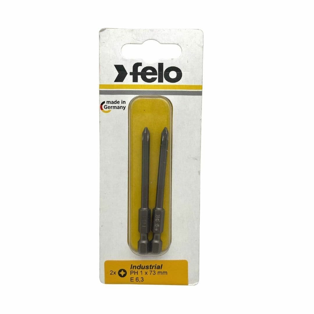 Felo Бита крестовая серия Industrial E6,3 PH 1X73, 2 шт в блистере 03201736 — миниатюра 2