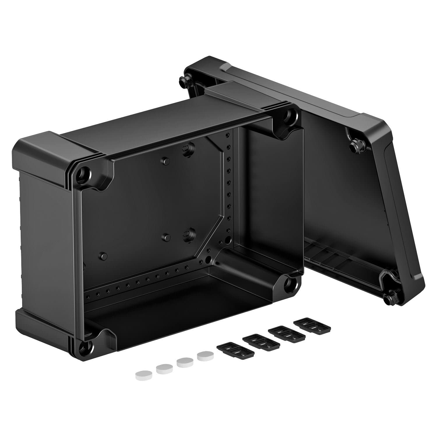 OBO Bettermann Распределительная коробка X25C, IP 67, 286x202x126 мм, черная, сплошная стенка 2005614 — миниатюра 1