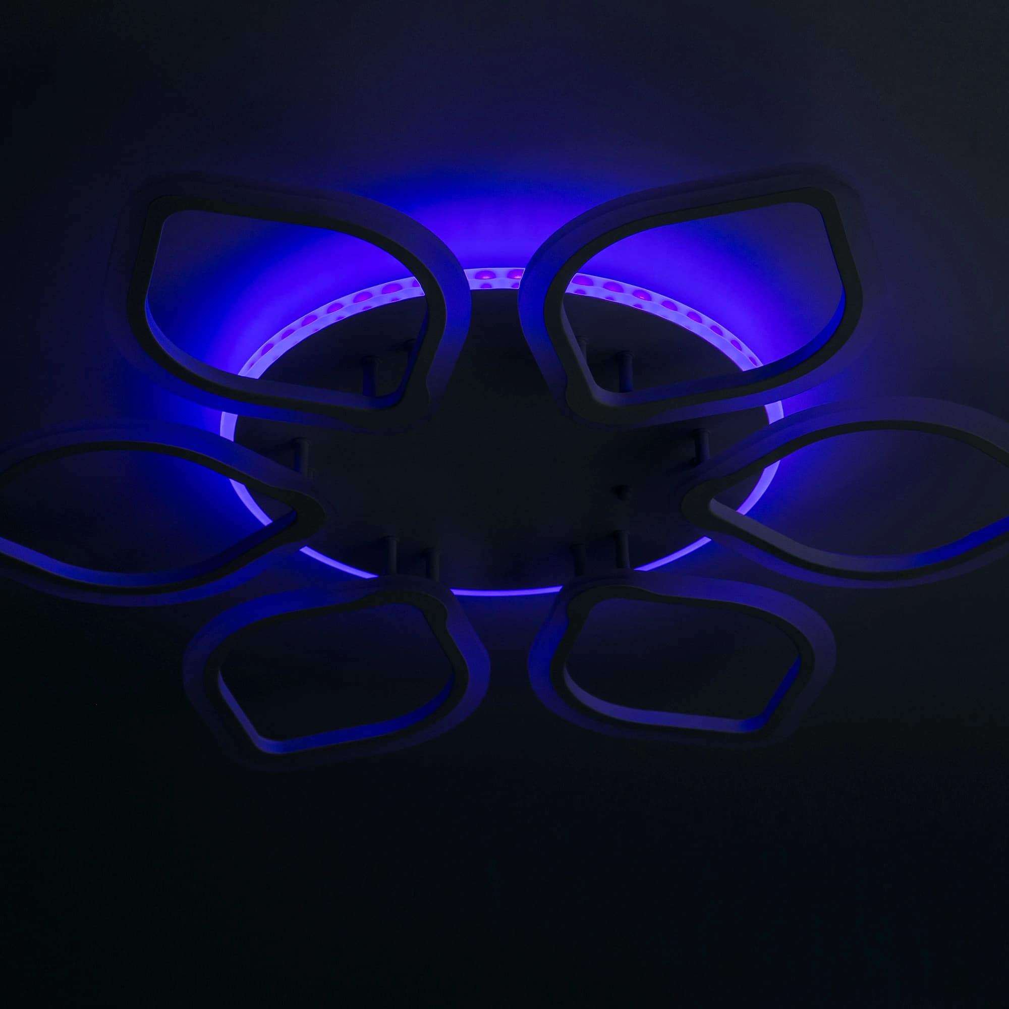 CITILUX CL236160RE Ромби Белый LED Люстра с пультом — миниатюра 7