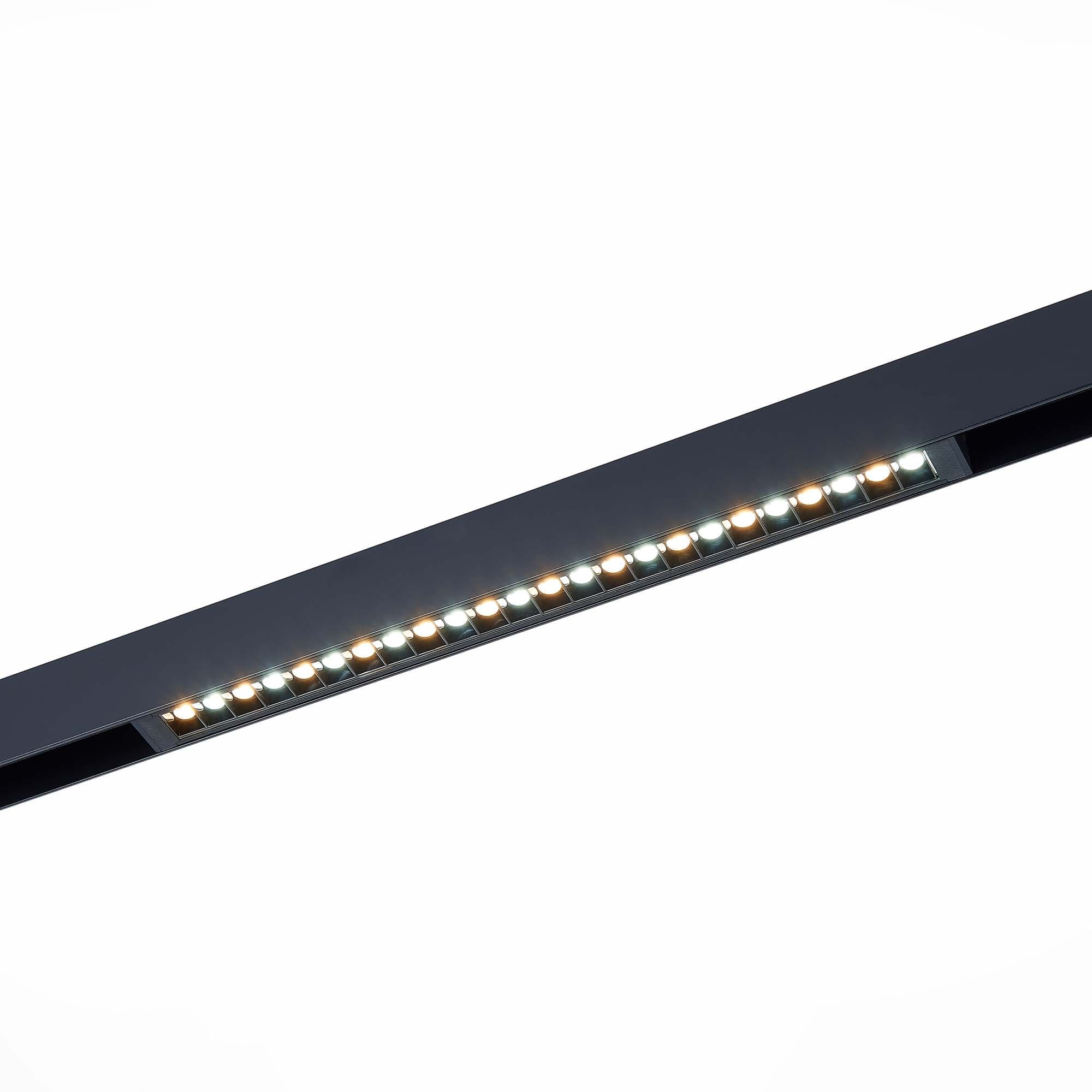 ST LUCE  ST655.496.18 Светильник трековый Черный LED 1*18W 2700K-6000K 1 550Lm Ra>90 24 IP20 L410xW25xH41 220V