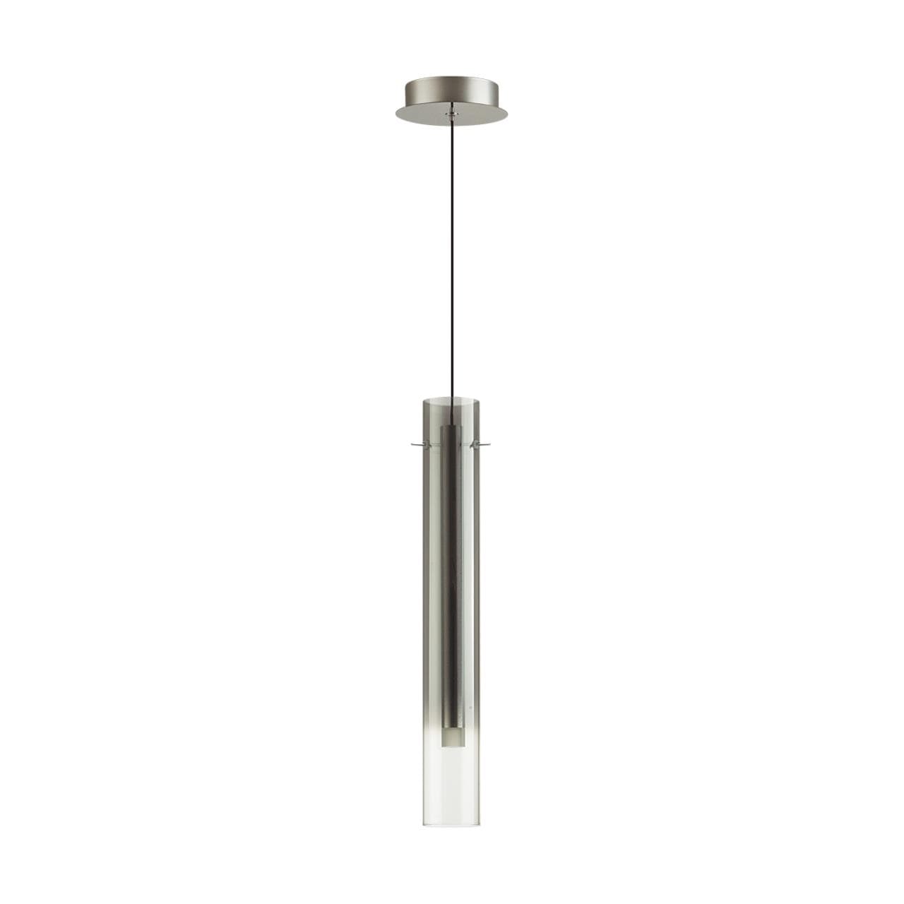 Odeon Light 5061/5LA PENDANT ODL24 317 серебристый/дымчатый/металл/стекло Подвес LED 4W 3000K SHINY