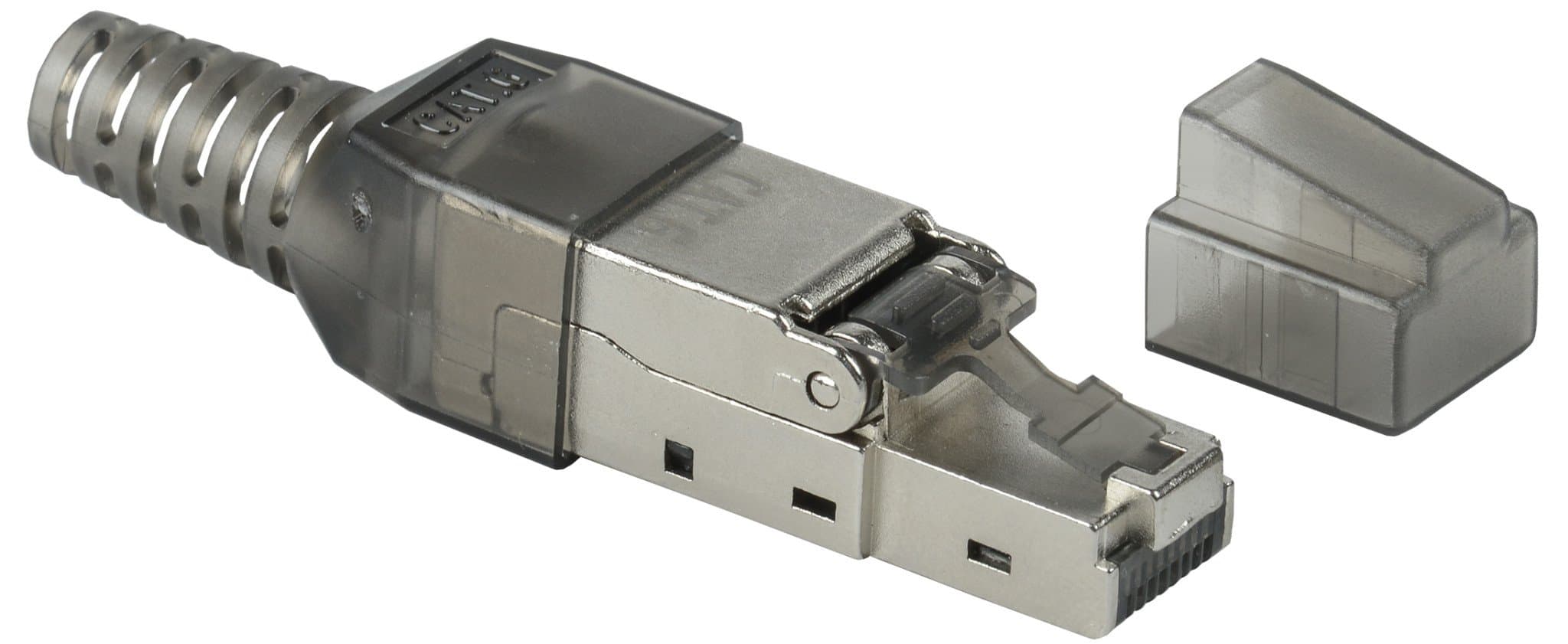 IEK ITK Разъём RJ-45 FTP для кабеля категории 6A полевая заделка CS3-1C6AF-Q — миниатюра 1