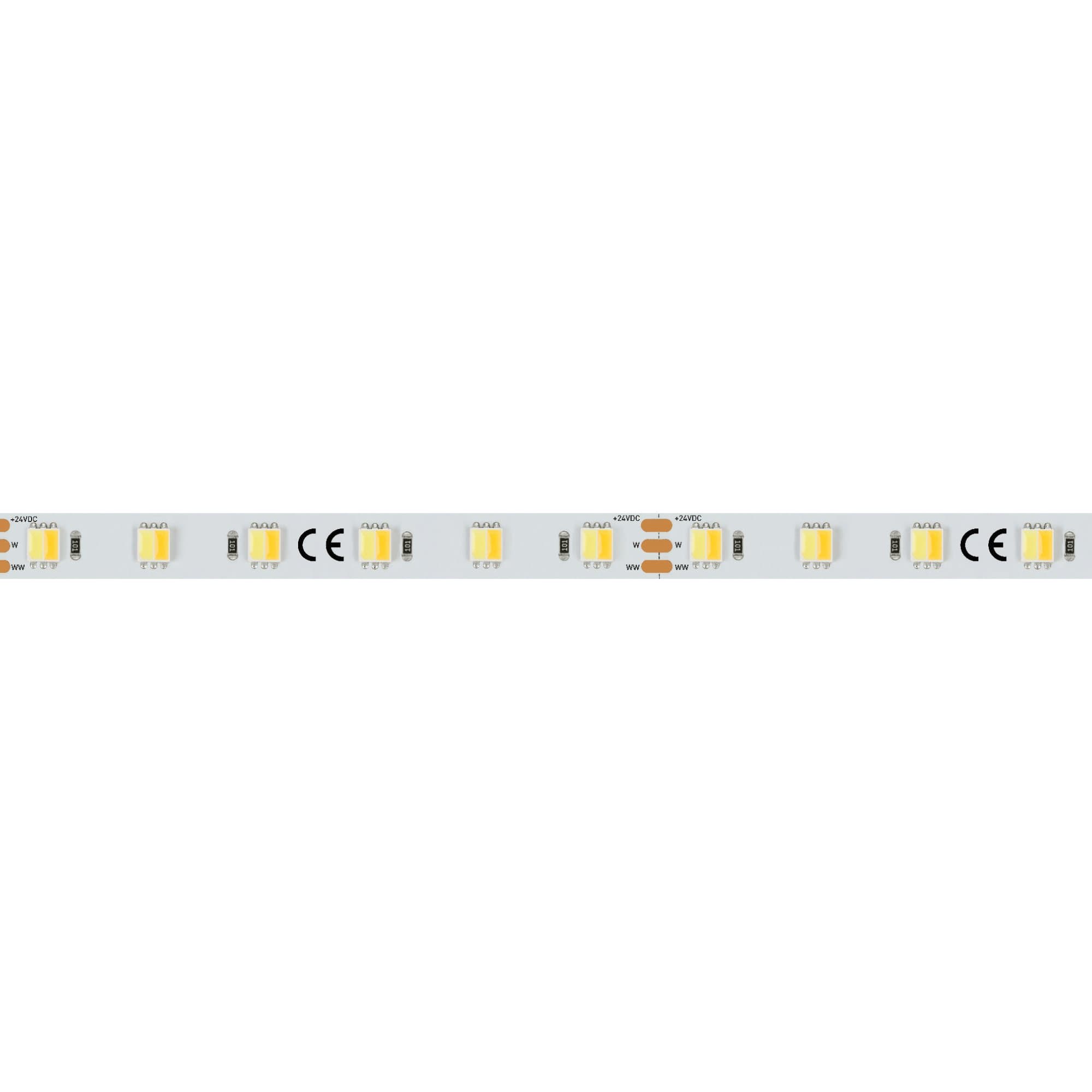 Arlight Светодиодная лента RT 6-5000 24V White-MIX-One 2x (5060, 60 LED/m, LUX) (14.4 Вт/м, IP20) 025214 — миниатюра 3