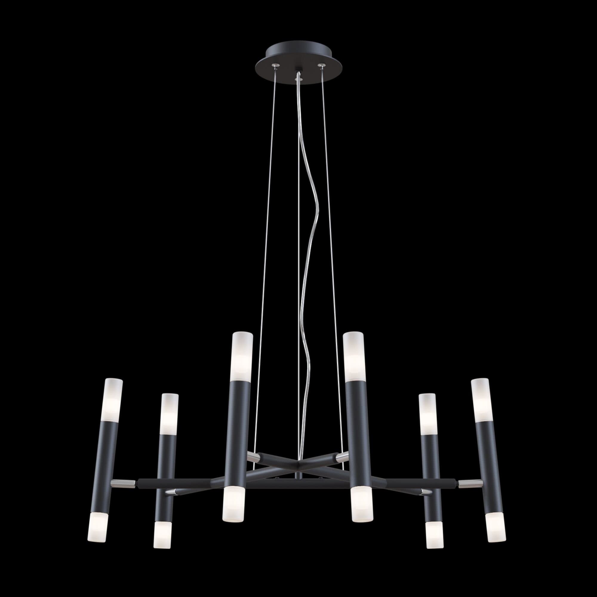 Maytoni Technical Vigo Черный Подвесной светильник G9 25W MOD031PL-12B — миниатюра 5