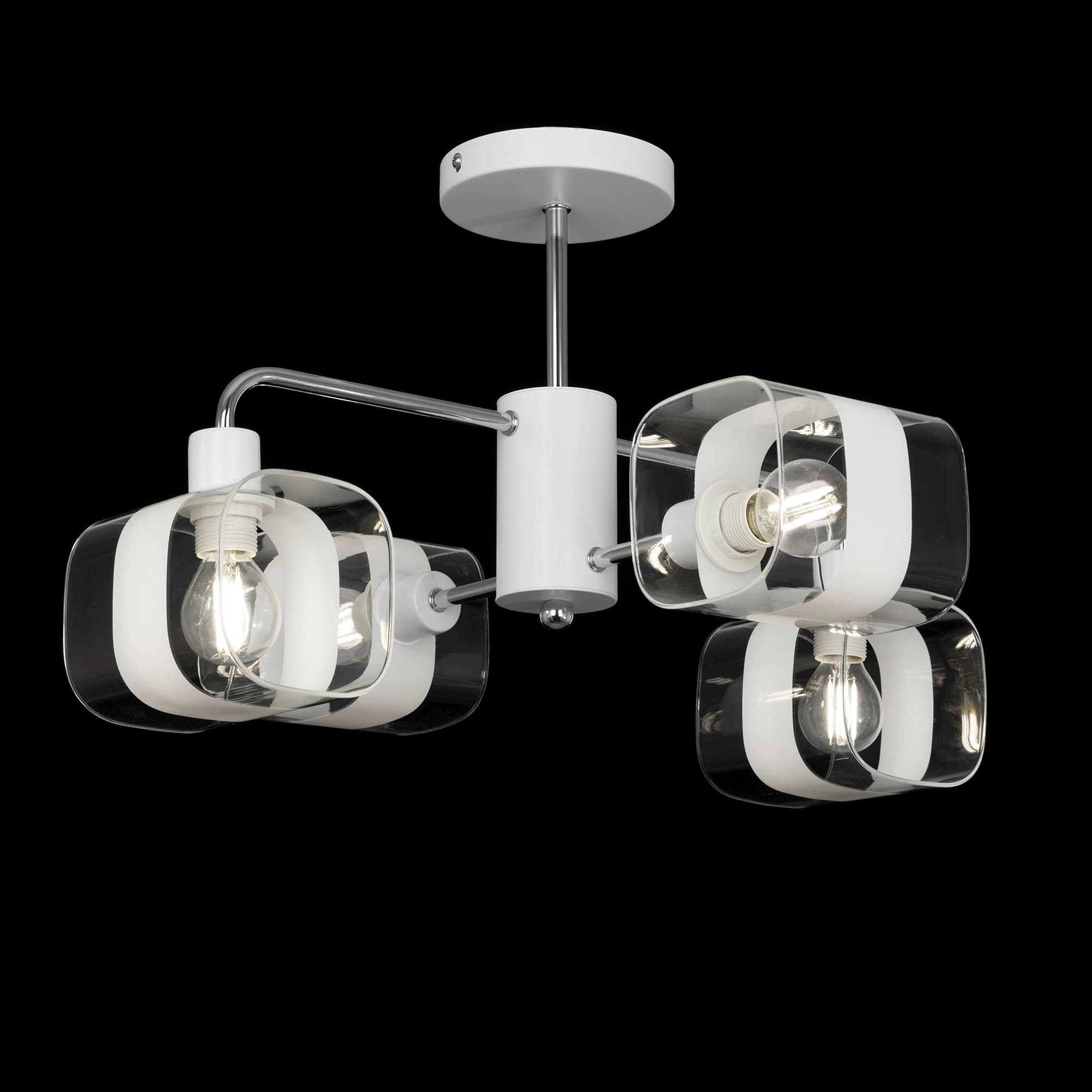 Citilux CL140140 Бертон Белый+Хром Люстра — миниатюра 4