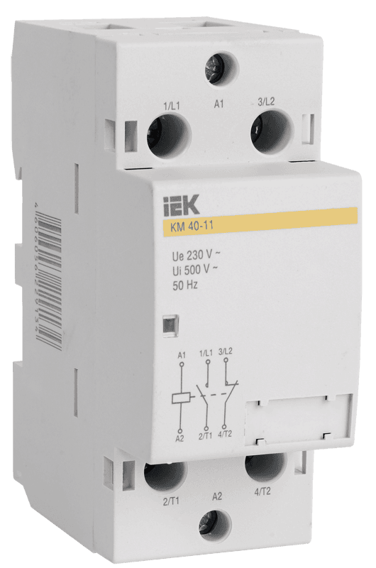 IEK Контактор модульный КМ63-11 AC MKK10-63-11