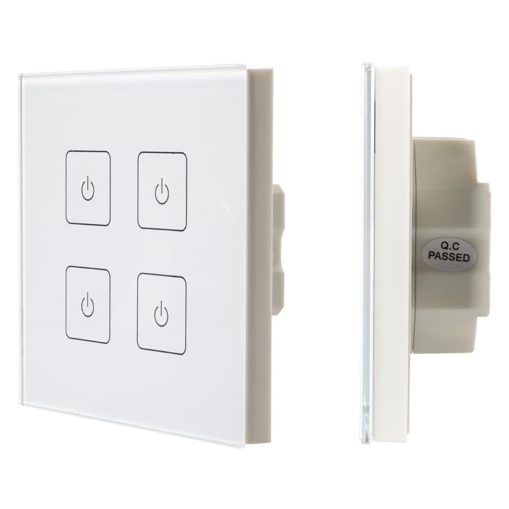 Arlight INTELLIGENT ARLIGHT Сенсорная панель DALI-901-11-ADDR-DIM-DT6-IN White (BUS) (IARL, IP20 Пластик, 3 года) 037192