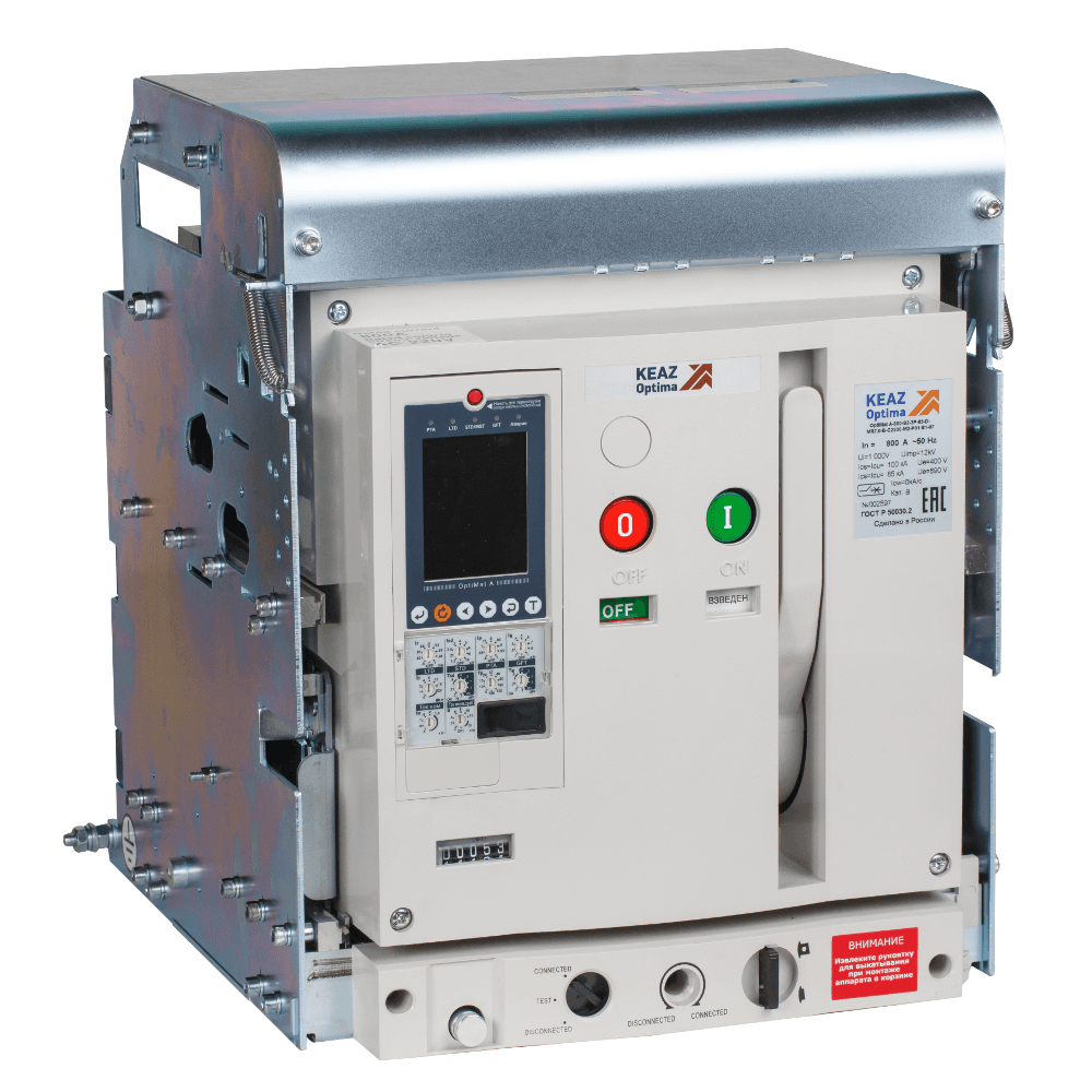 КЭАЗ Выключатель автоматический OptiMat A-3200-S4-3P-100-D-MR8.1-BH-C2200-M2-P03-S1-06