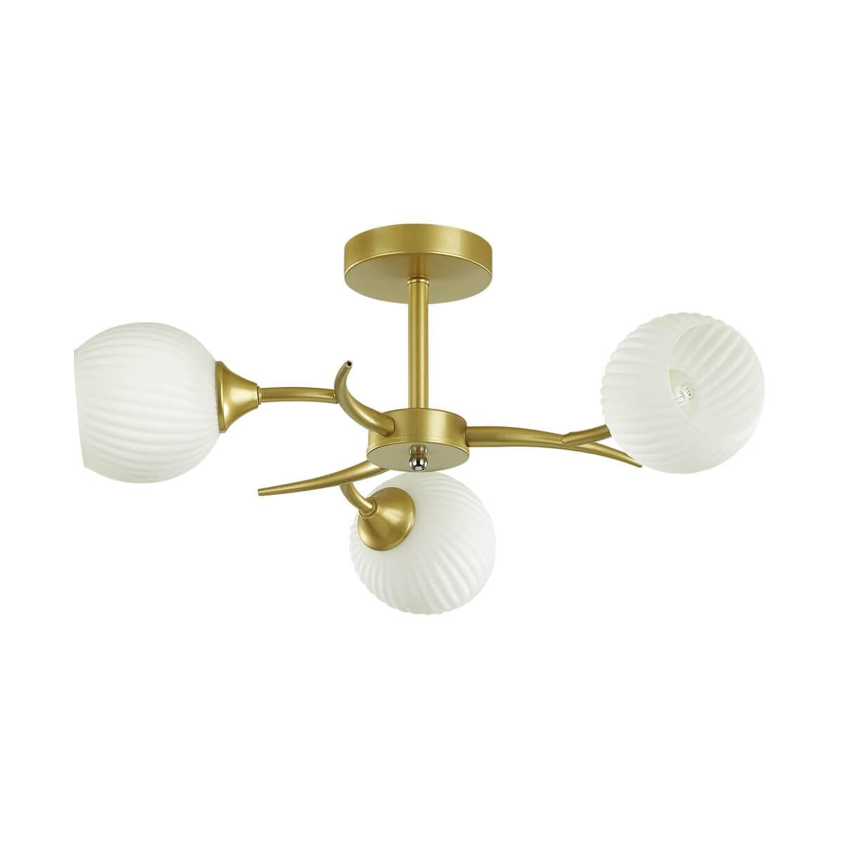 Lumion 4545/3C COMFI LN21 051 матовое золото, белый Люстра потолочная E27 3*60W 220V GISELLE — миниатюра 2