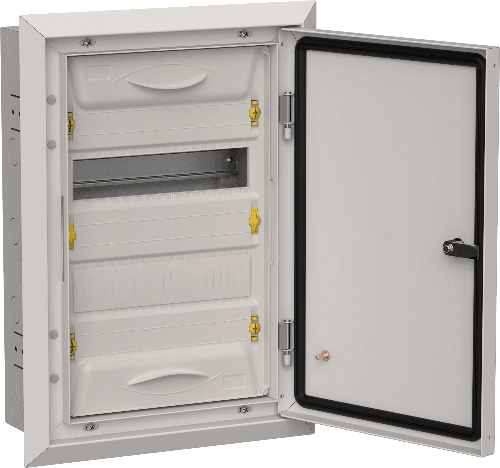 TITAN 5 Корпус мет. ЩРв-24 (1х24) 505х365х130 IP31 сер IEK