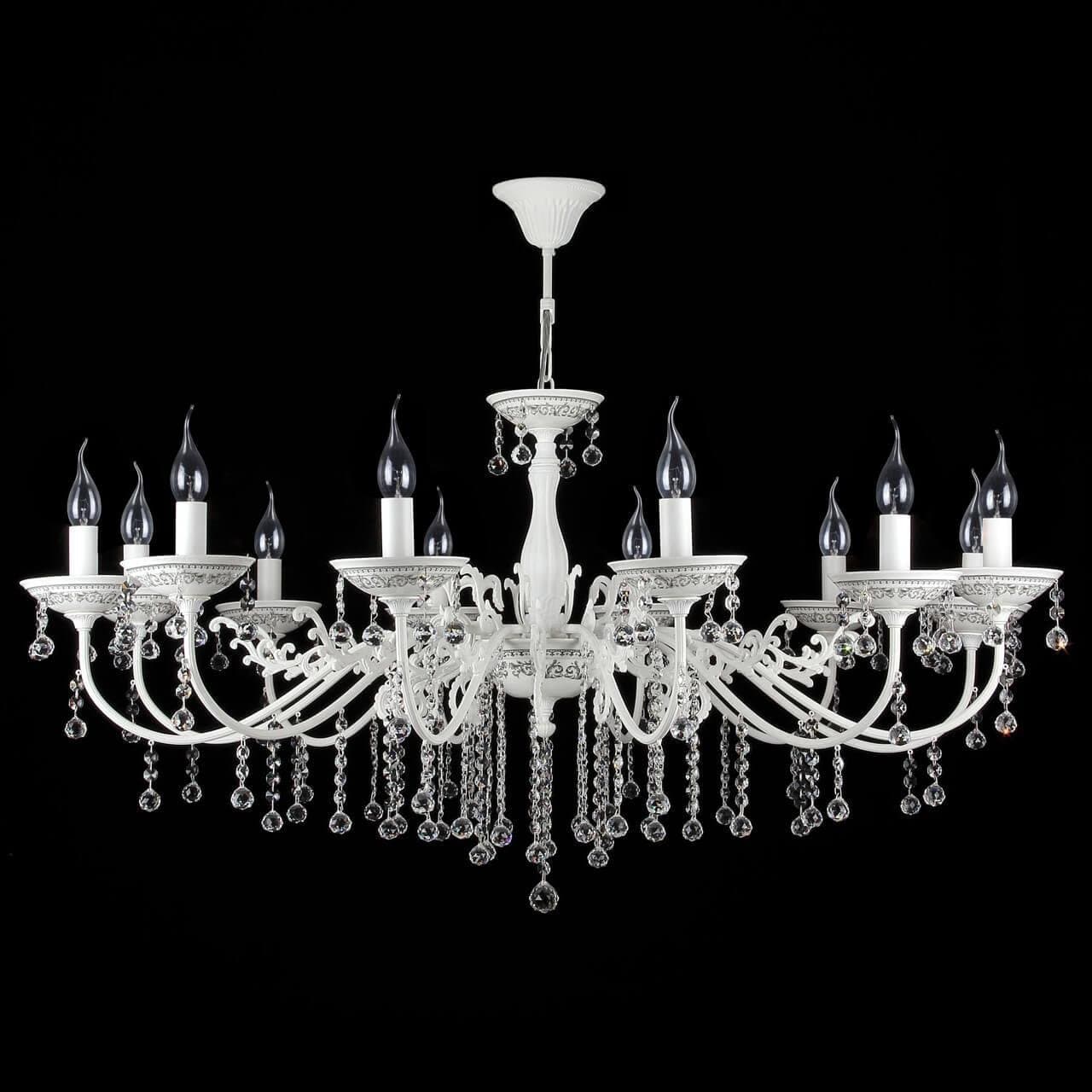 Maytoni Elegant Bellona Белый Люстра 12xE14 60W ARM386-12-W — миниатюра 7