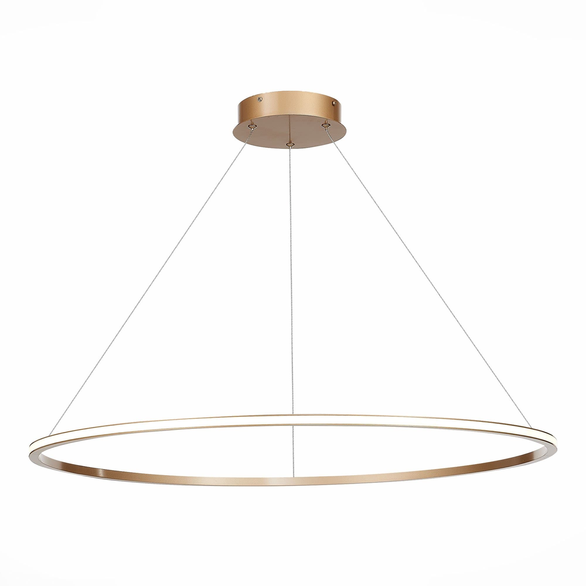 ST LUCE  ST604.243.46 Светильник подвесной Золотистый/Белый LED 1*46W 4000K