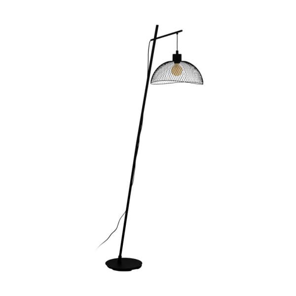Eglo 43307 Торшер POMPEYA, 1X60W(E27), сталь, черный