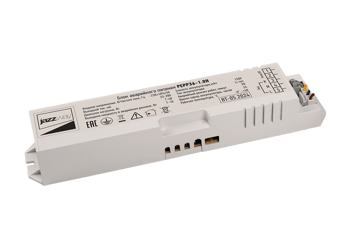 Блок аварийного питания PEPP36-1.0H IP40 | .5046009 | Jazzway