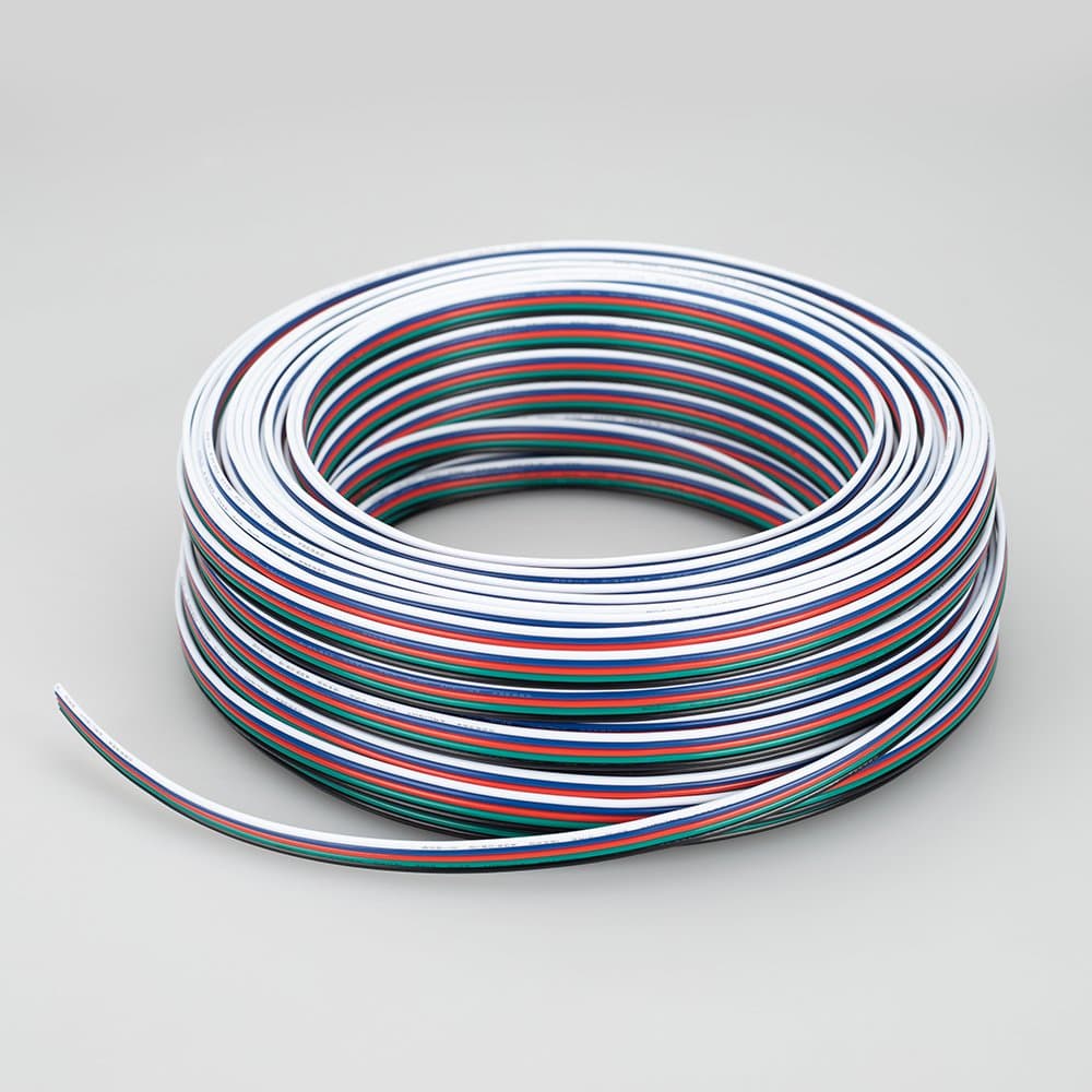 Arlight Шлейф питания ARL-18AWG-5Wire-CU 026354 — миниатюра 2