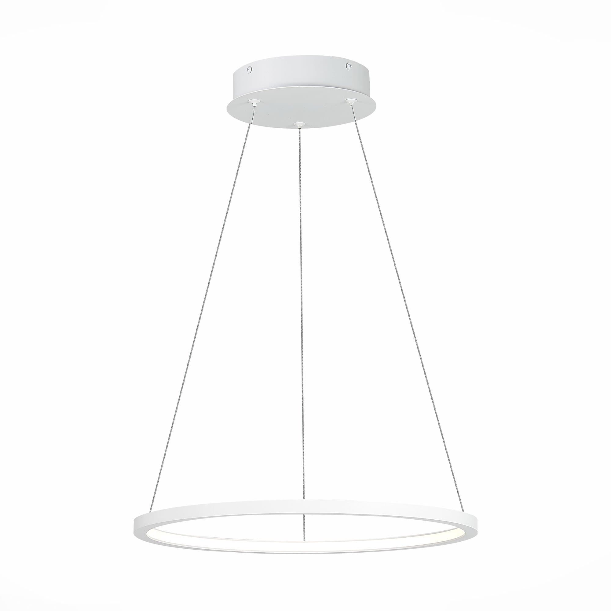ST LUCE ST603.543.22 Светильник подвесной Белый/Белый LED 1*22W 4000K