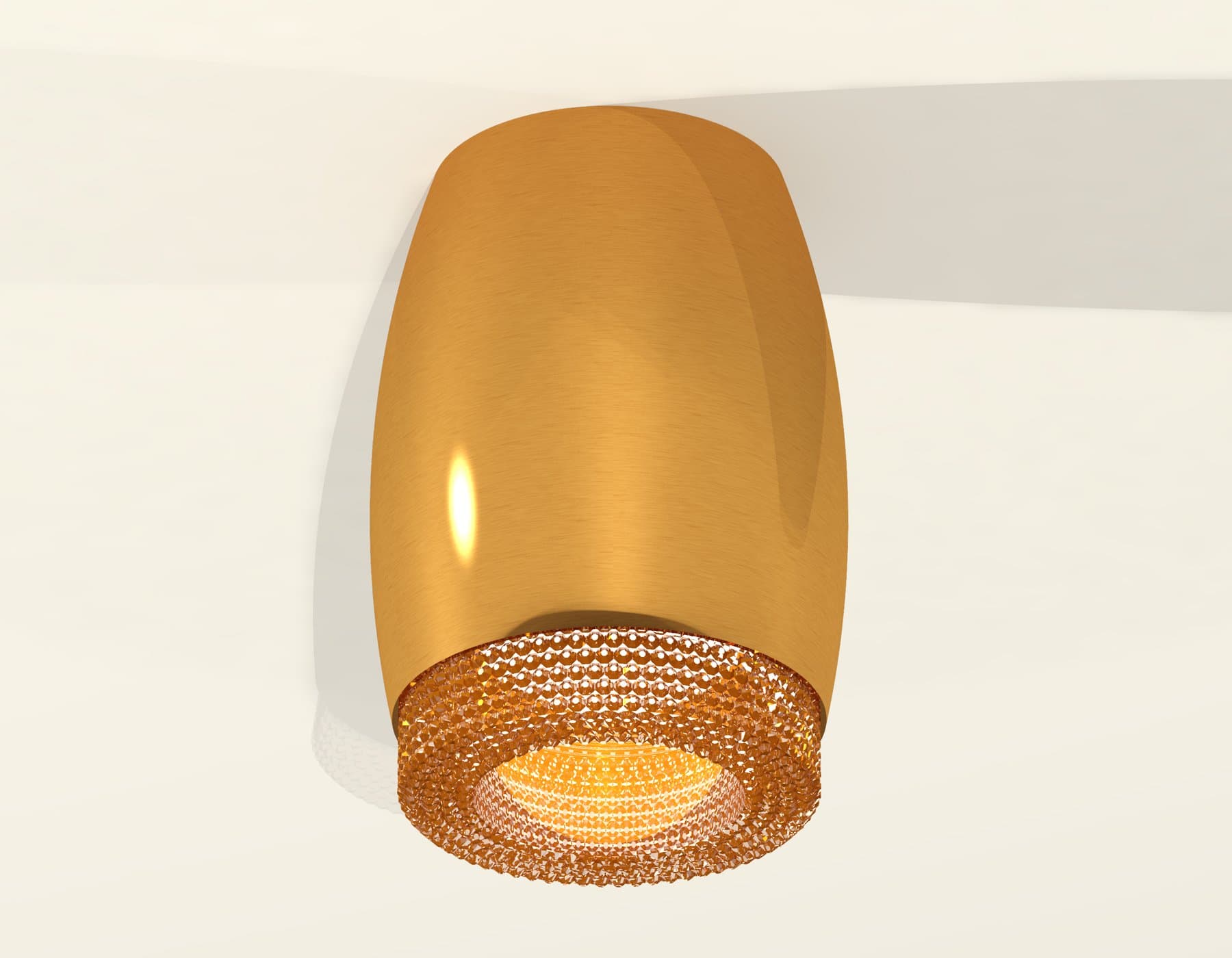Ambrella Комплект накладного светильника XS1125011 PYG/CF золото желтое полированное/кофе MR16 GU5.3 (C1125, N7195) — миниатюра 2